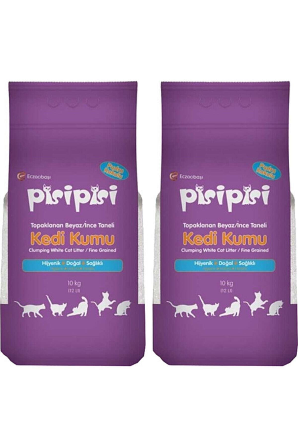 Eczacıbaşı Pudra Kokulu İnce Taneli Kedi Kumu 10 kg 2