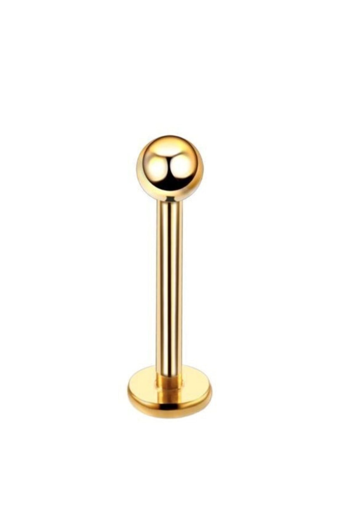 Markiz Takı 316l Cerrahi Çelik Gold Labret Piercing 6 Mm