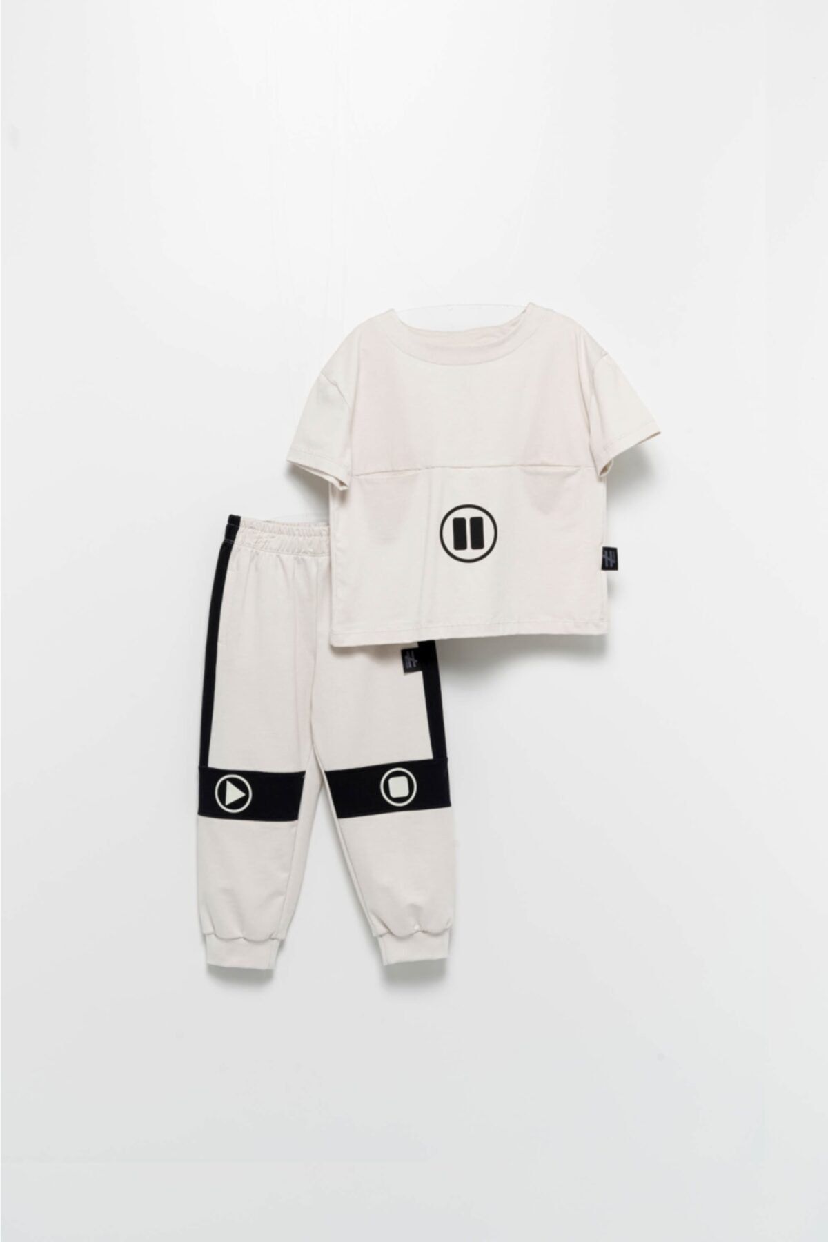 moi noi bebek cocuk play pause 2 li takim gri unisex 2 5 yas fiyati yorumlari trendyol