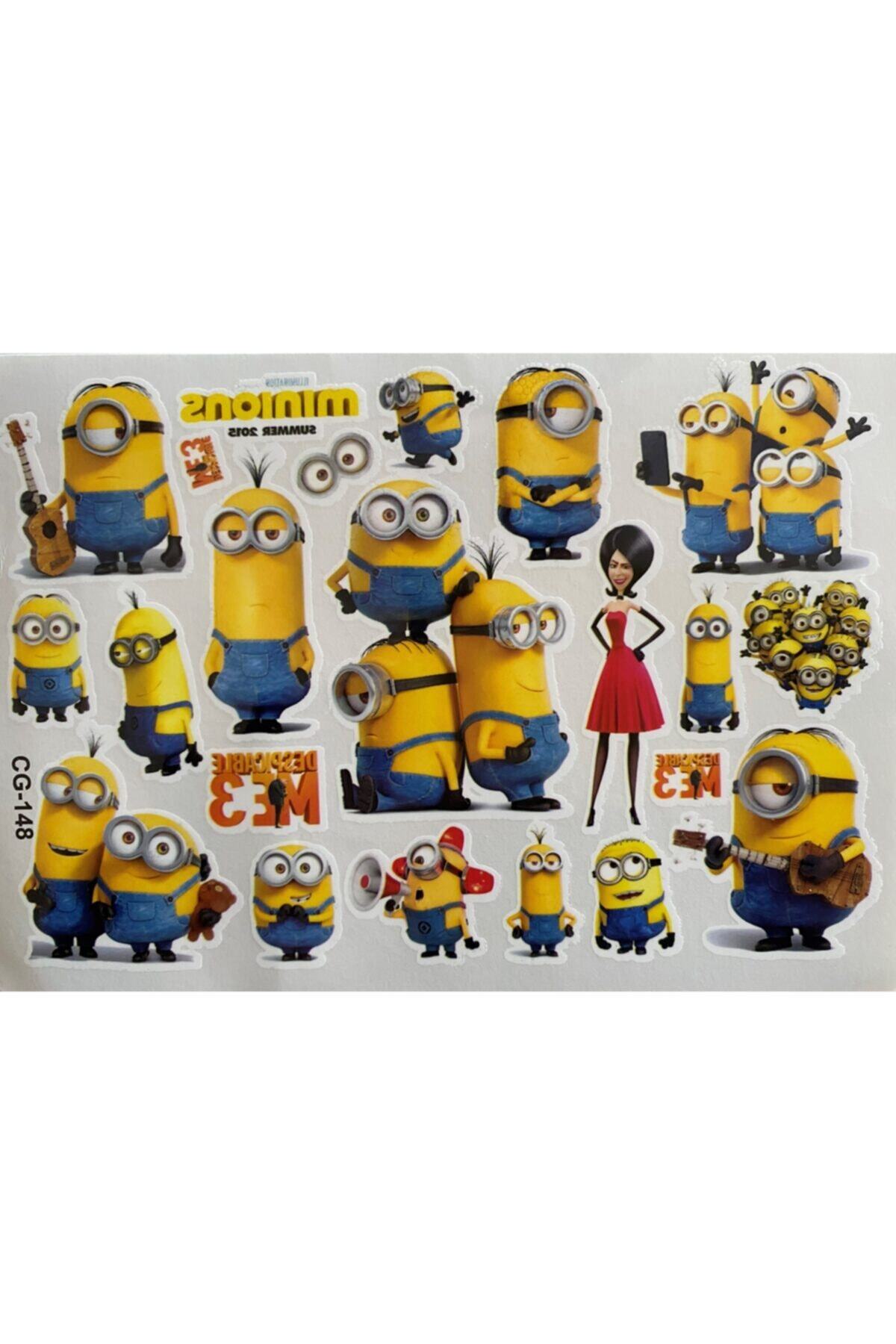 Minions Geçici Dövme Tam Set