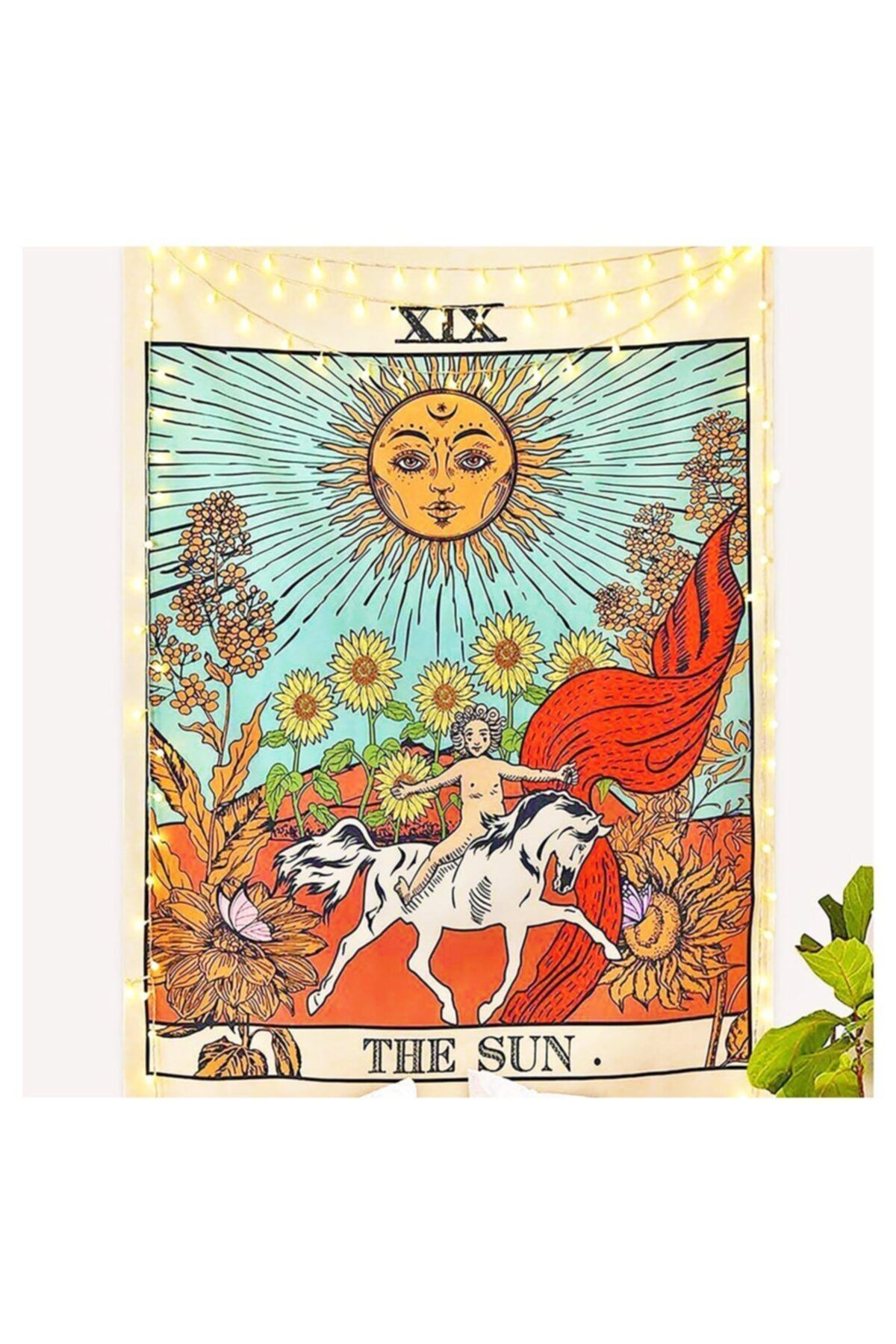 bukashops The Sun Duvar Halısı 70x90 cm