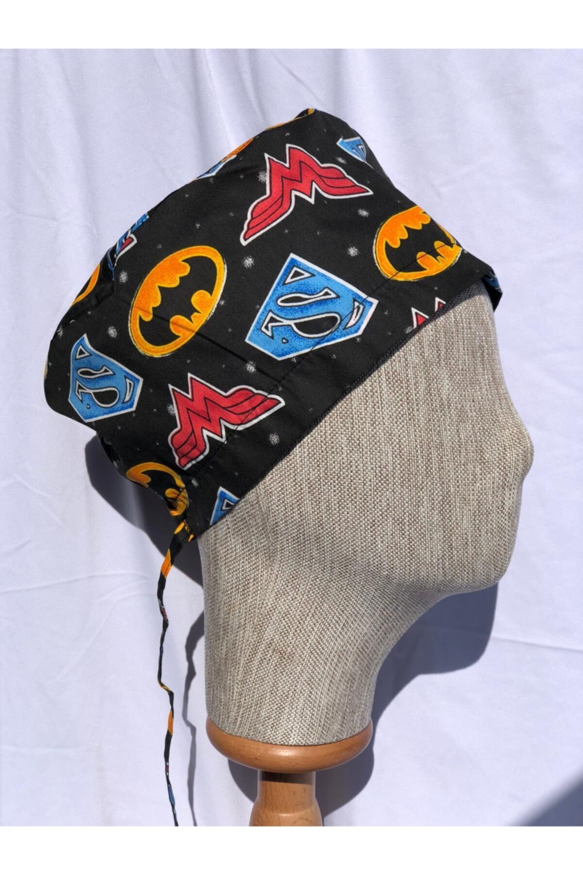 Hediyebum Batman Ve Superman Desenli Renkli Cerrahi Bone