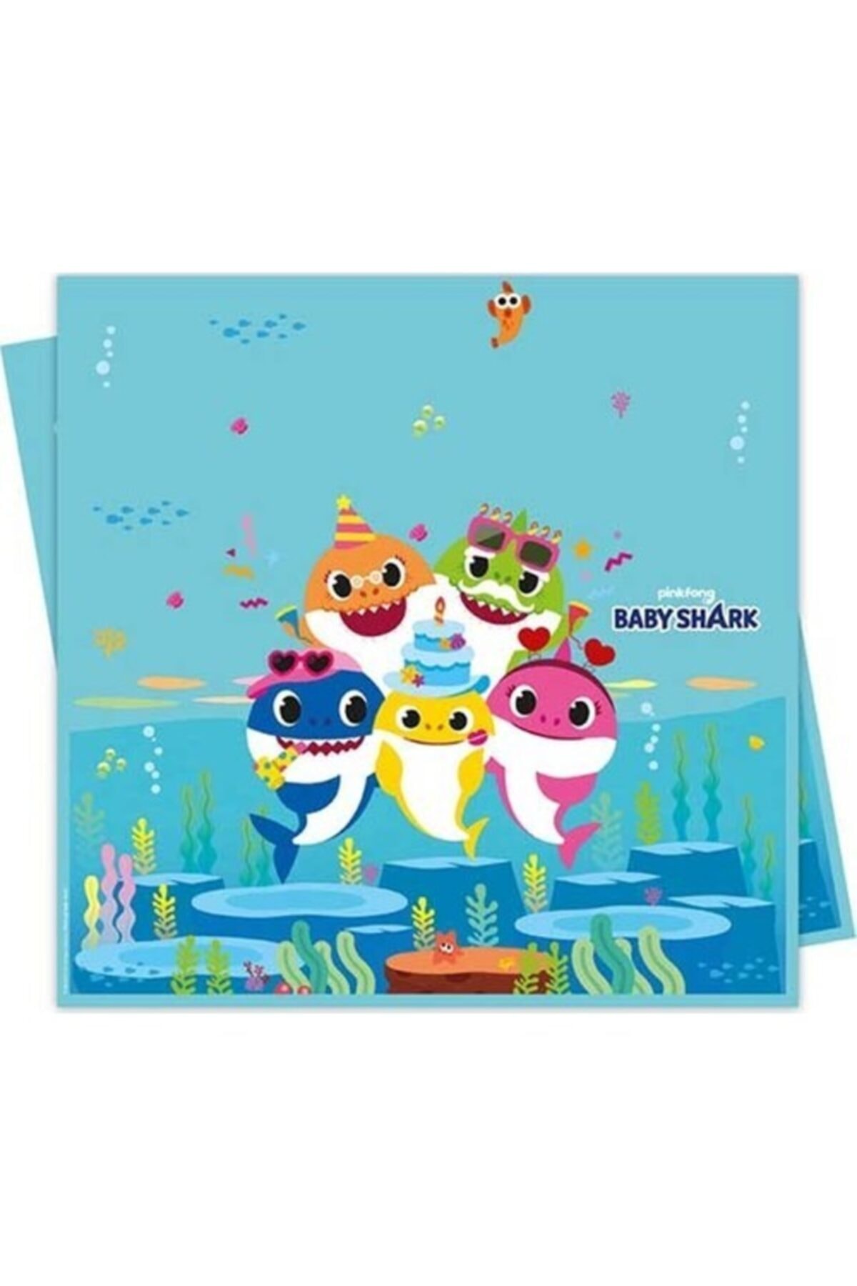Cakes&Party Baby Shark Masa Örtüsü