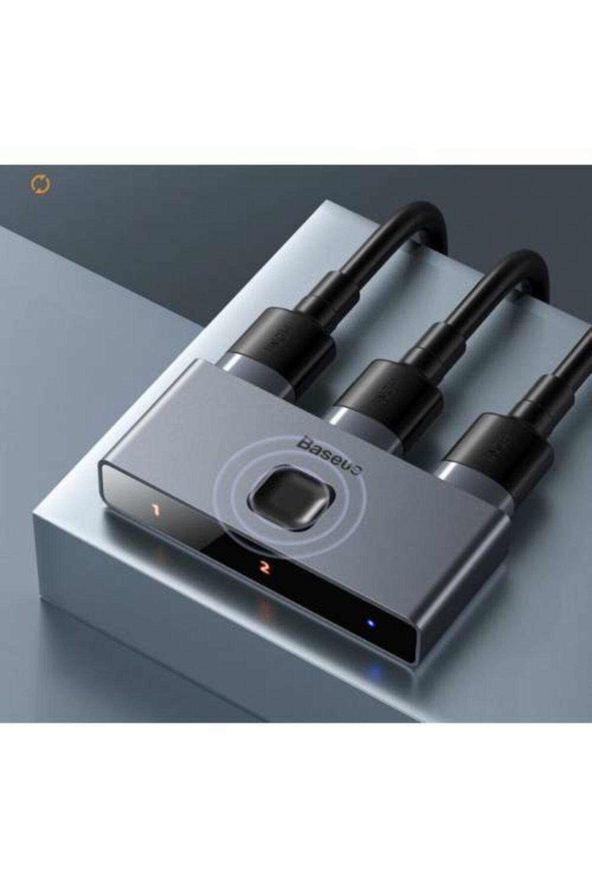 Asaf Eticaret Baseus 3 Port Hdmı Çoğaltıcı Hub Hdmı Dağıtıcı 4k 60hz Çift Yönlü Hdmı Çoğaltıcı Ps4, Tv, Monitör