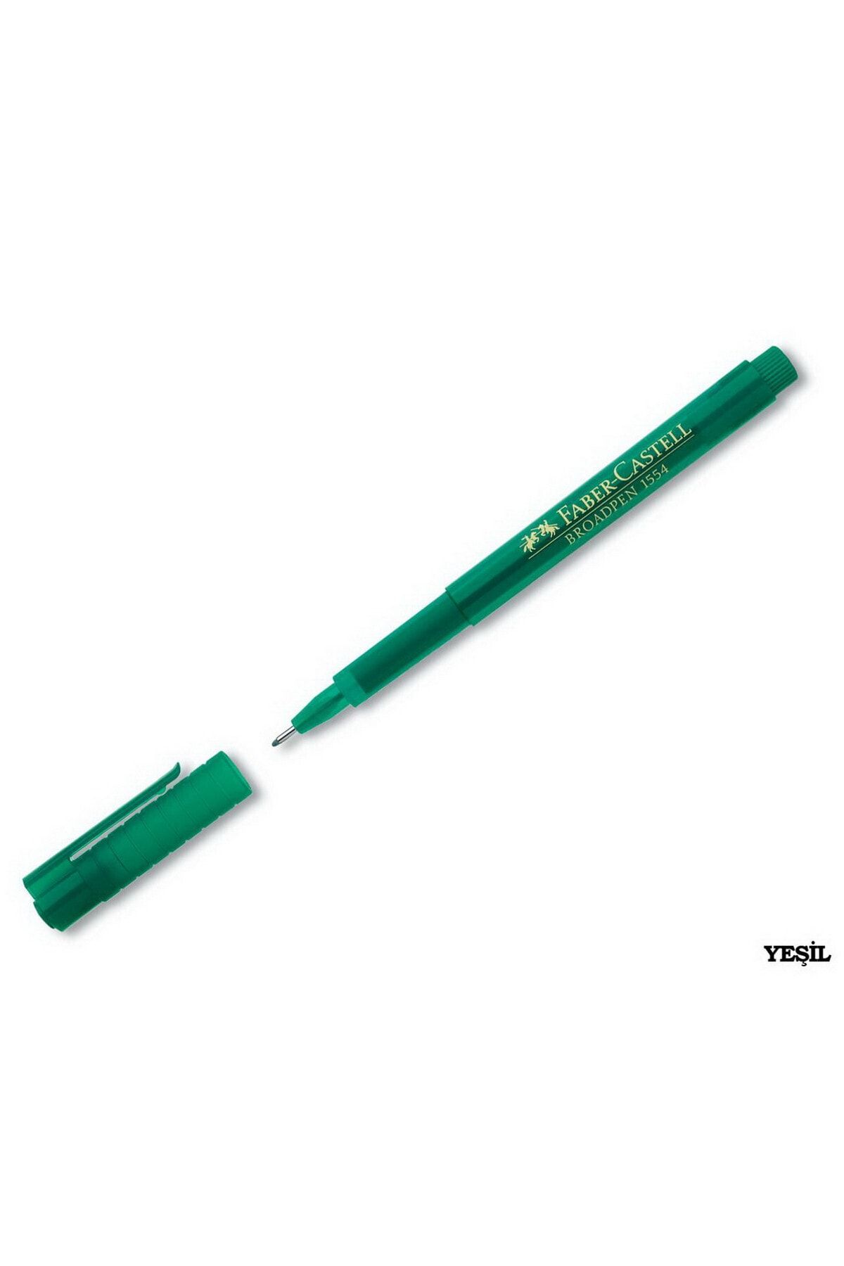 Faber Castell Faber 1554 Broadpen Yeşil Kalem 155467