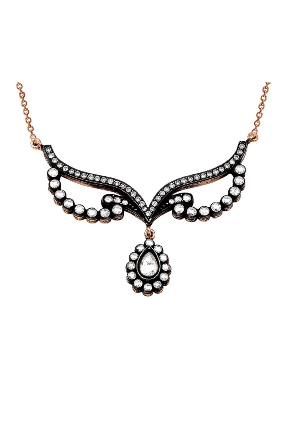 Clavis Jewelry Elmas Ve Pırlanta Taşlı Kolye ykl0167