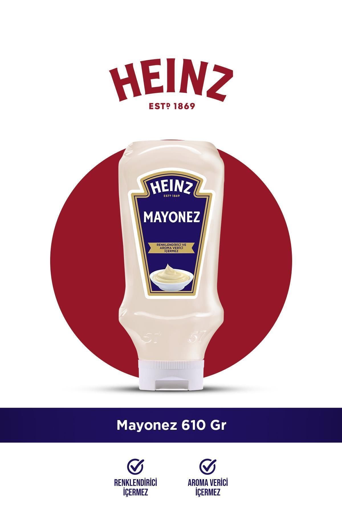 Heinz Mayonez 610 Gr