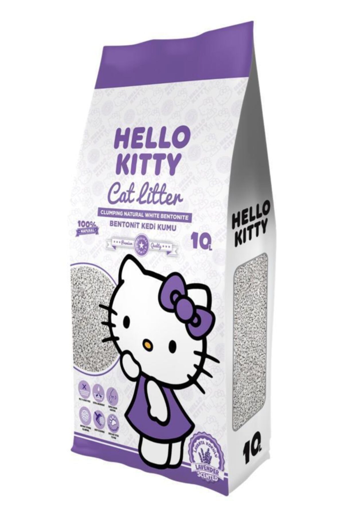 Hello Kitty 10l Lavanta Kokulu Kedi Kumu