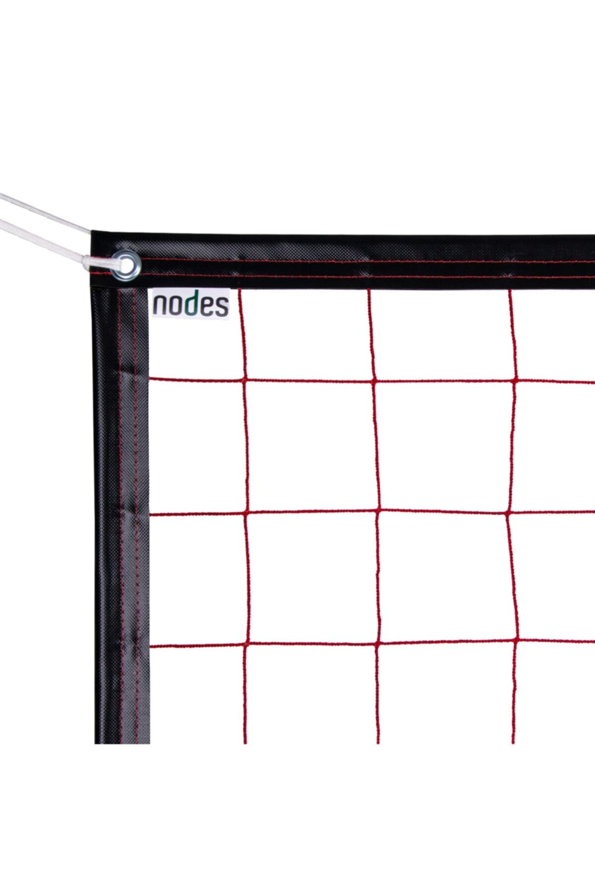 Nodes Voleybol Filesi - Siyah&kırmızı - Standart