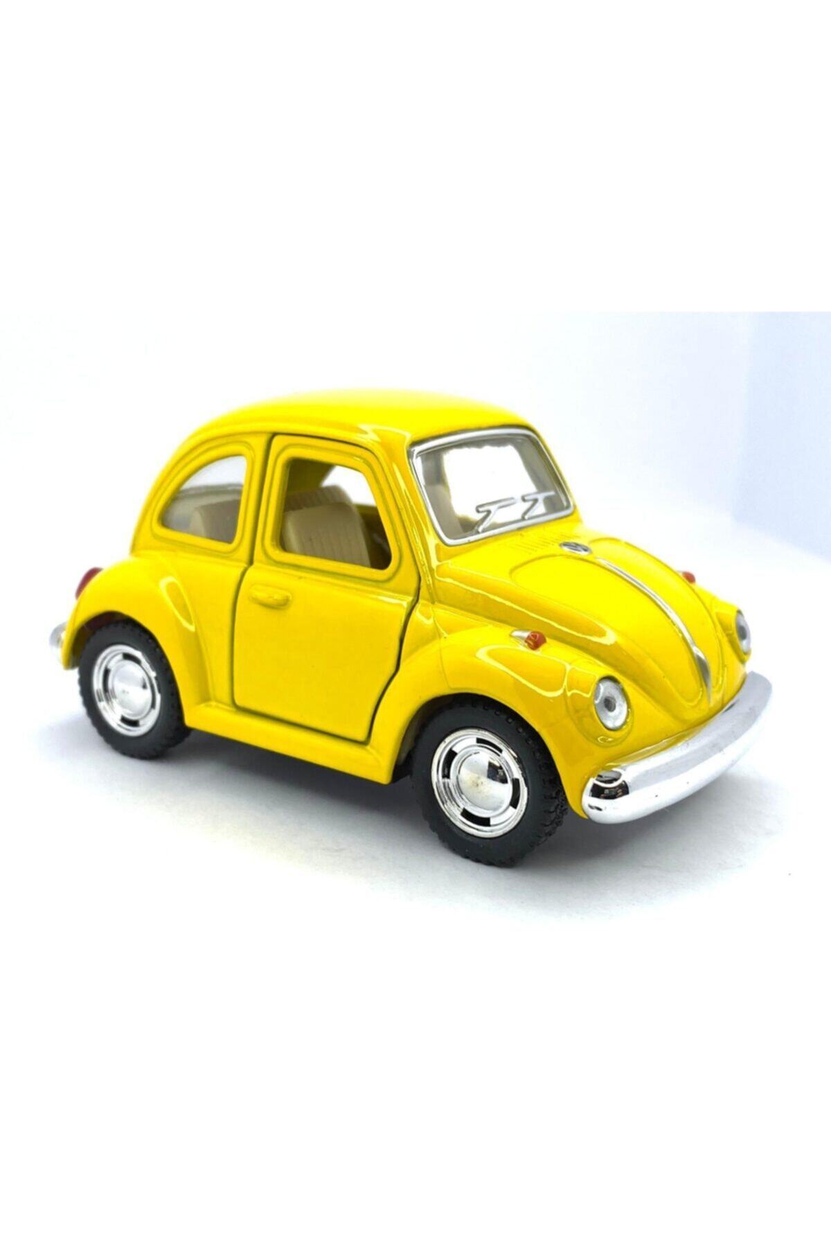 VARDEM OYUNCAK 1967 Volkswagen Classical Beetle 4inch Çek Bırak Oyuncak Araba ( Klasik )