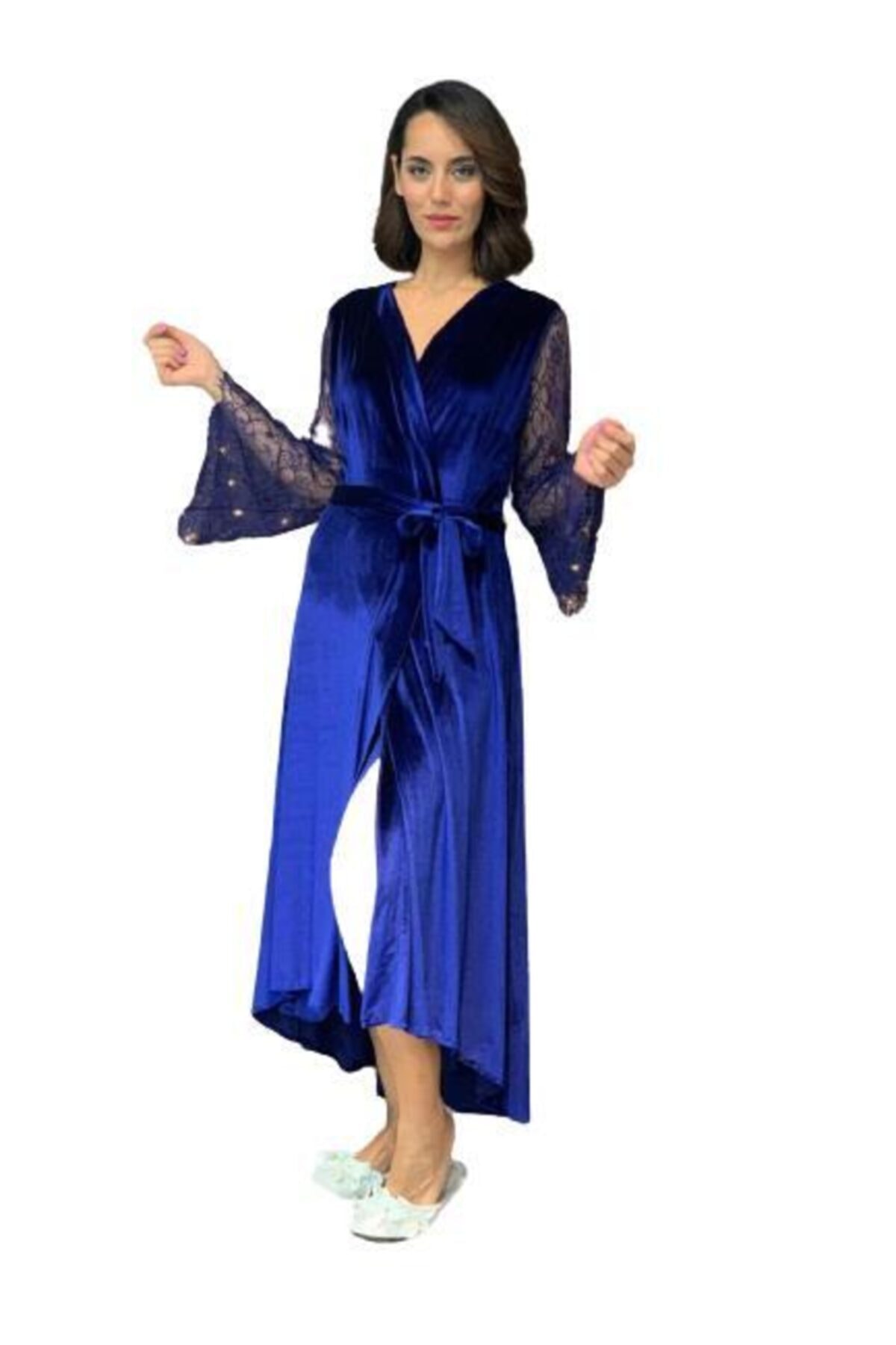 Aqua Kadife Sabahlık 19141-k