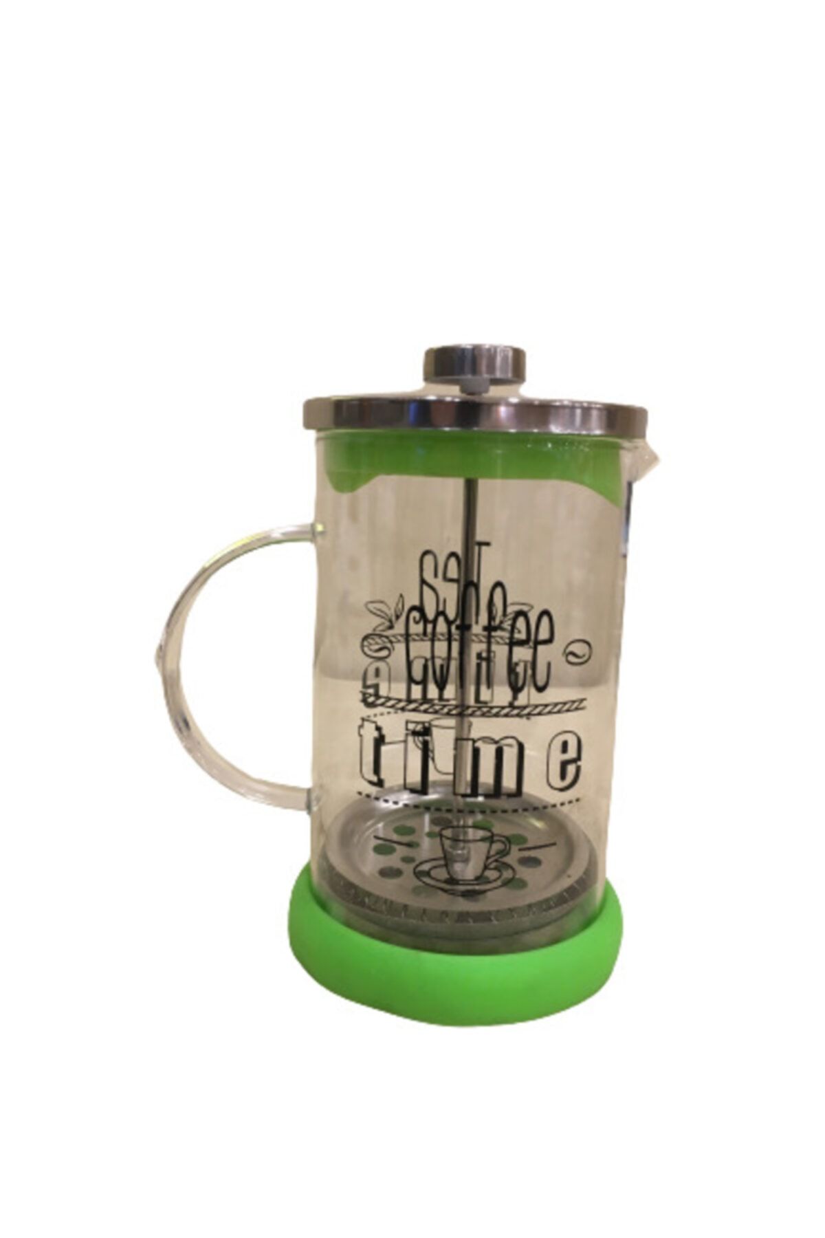 ultraform Yitian French Press Bitki Çayı Demliği Yeşil 800ml