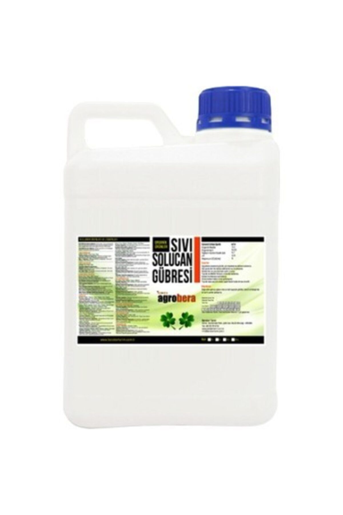 agrobera Organik Sıvı Solucan Gübresi 5 Lt