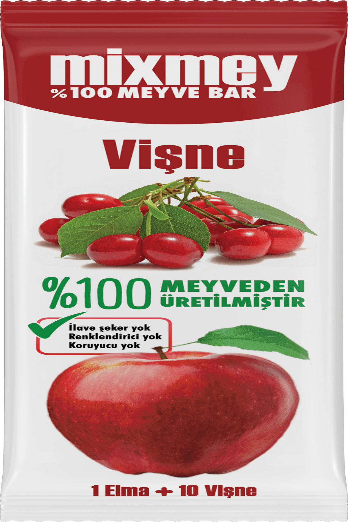 mixmey MİXMEY VİŞNE MEYVE BAR 20GR *24 ADET
