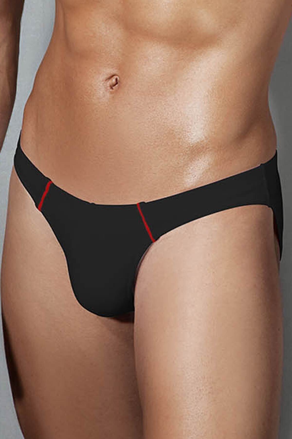 Doreanse Erkek Siyah Desensiz Modal Koton Slip 1351