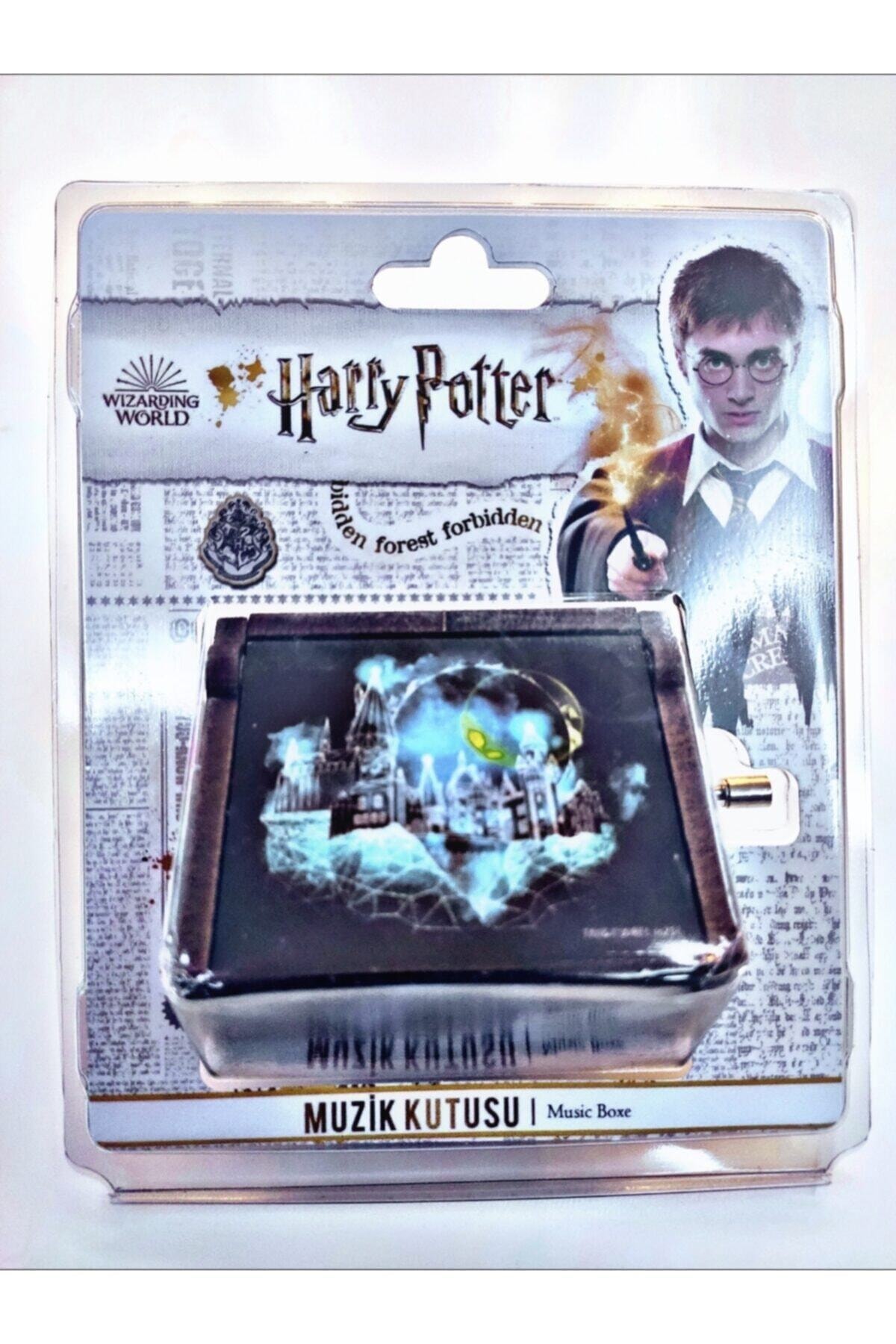1001Hediye Lisanslı Harry Potter Orijinal Kurmalı Ahşap Müzik Kutusu 2