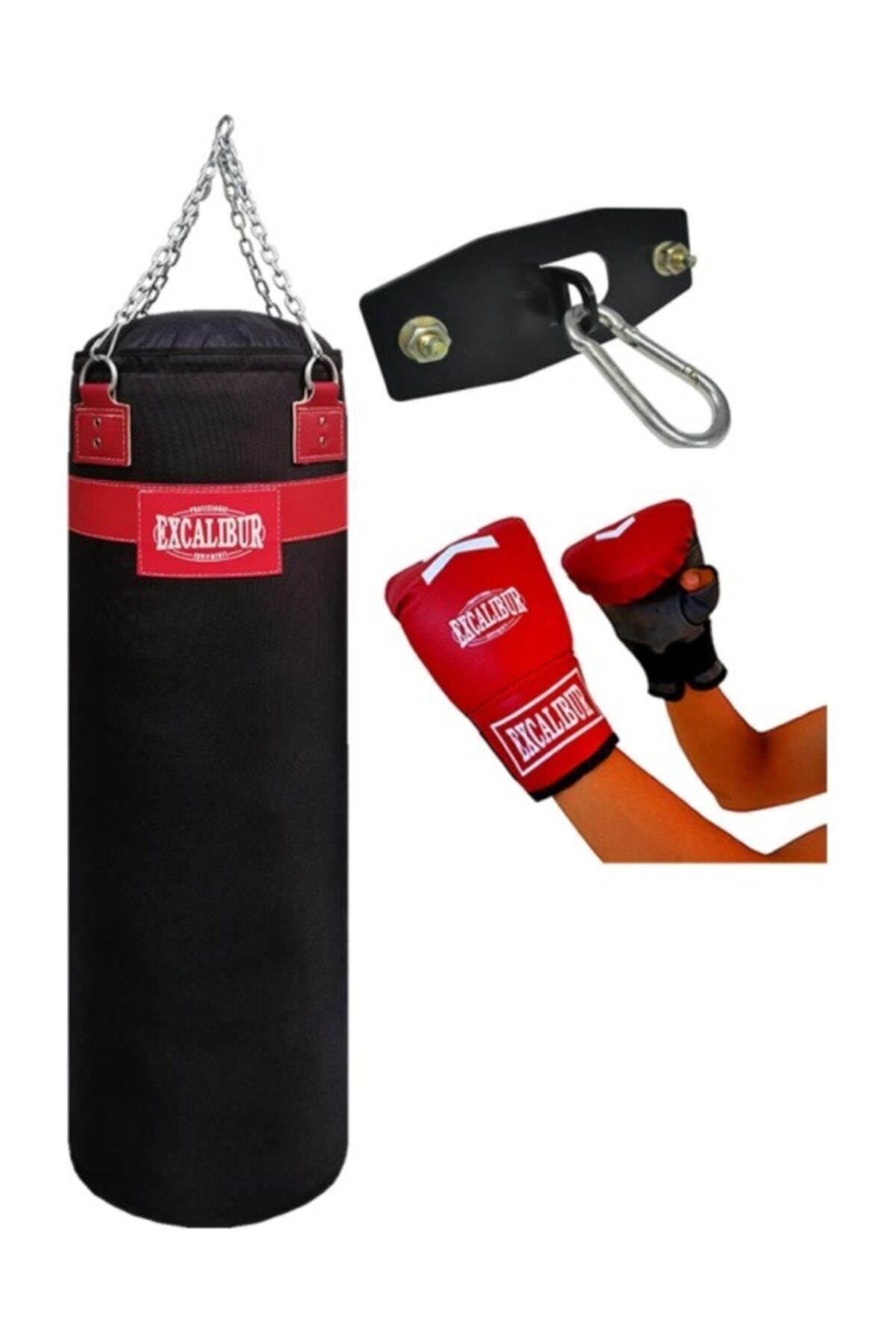 Excalibur Polyester Boks Kum Torbası +Aparat+Eldiven 135x35 cm