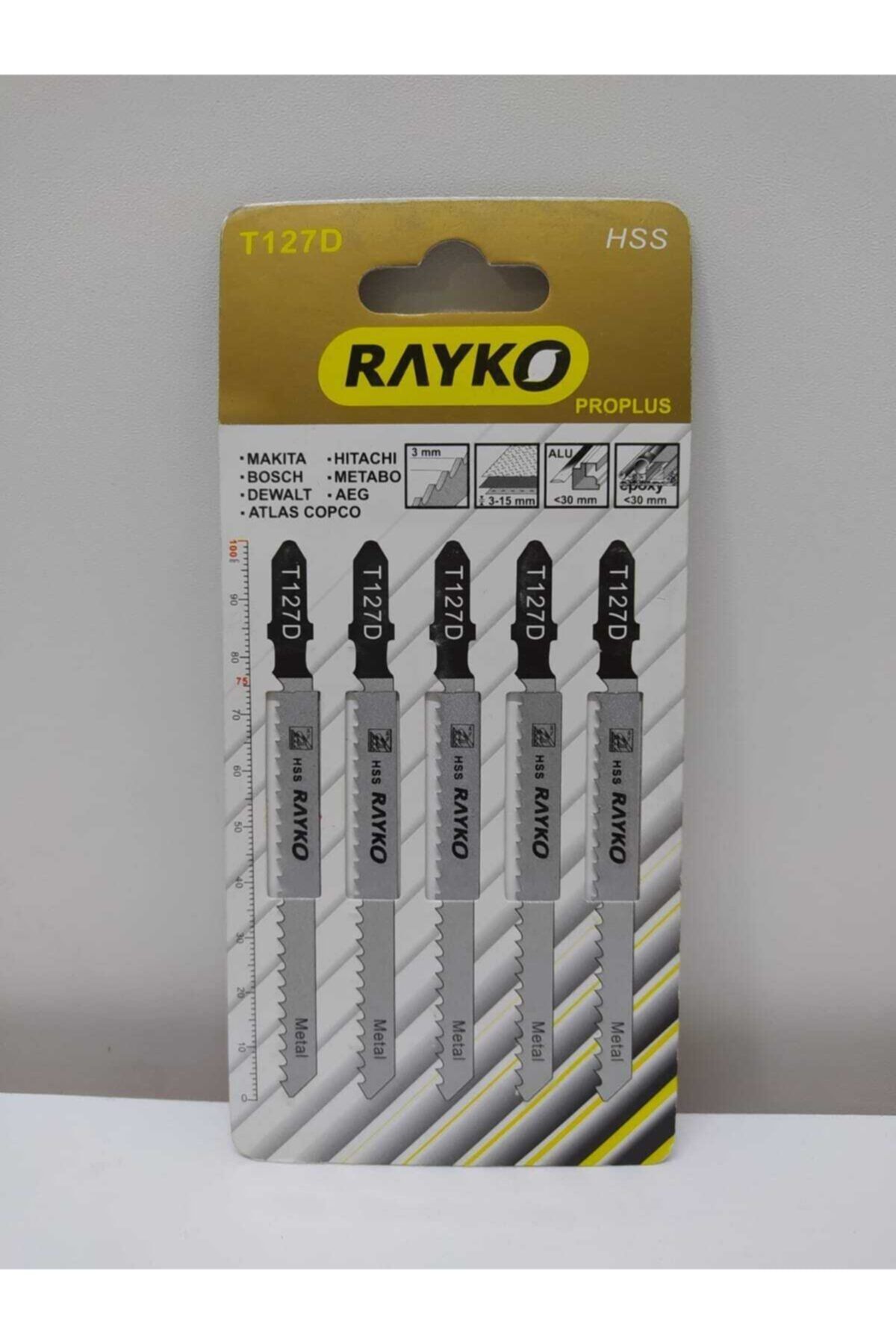 Rayko T127d Metal Için Dekupaj Testere Bıçağı