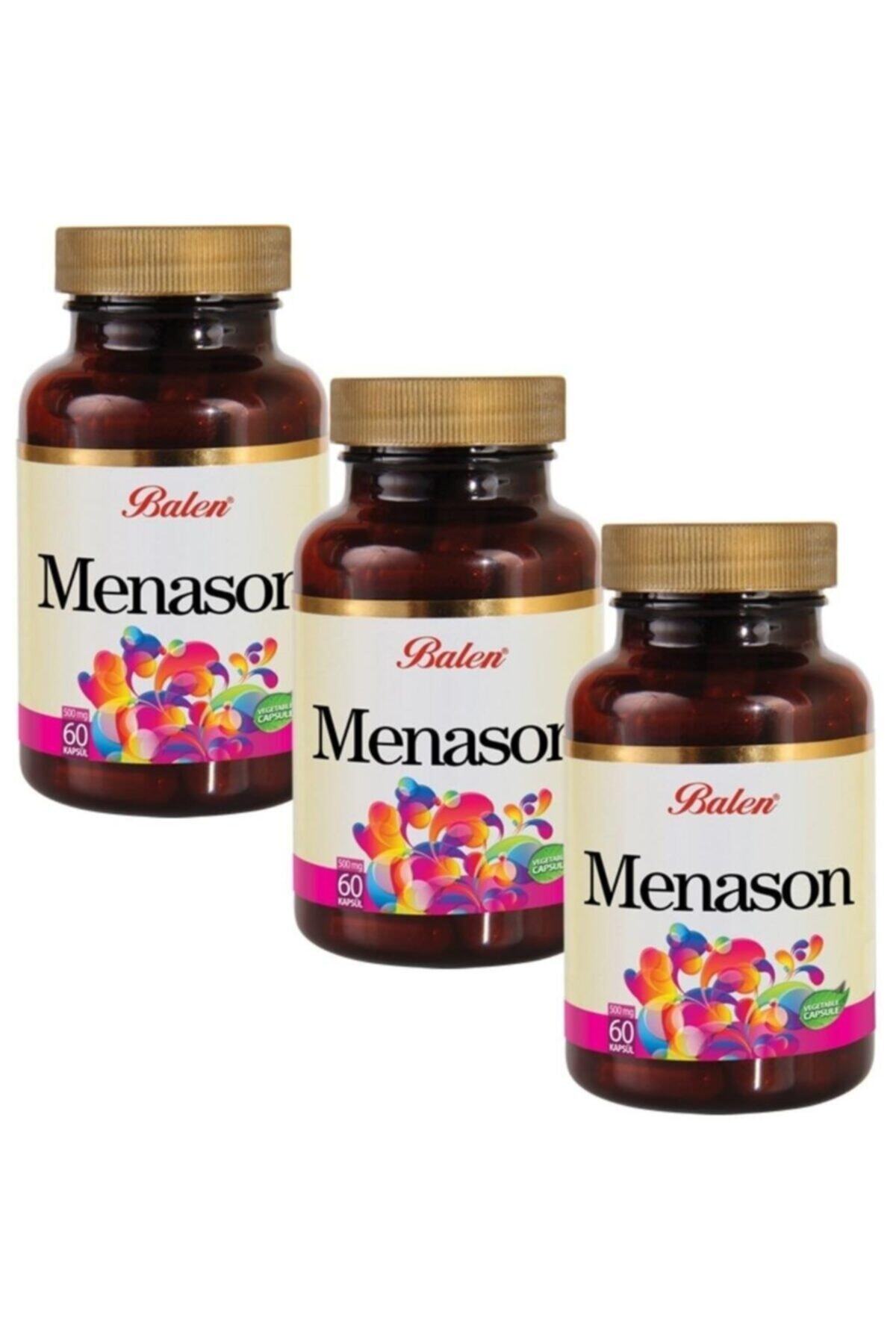 Balen Menason Bitki Ekstratları Karışımı Kapsül 620mg*60 3 Adet