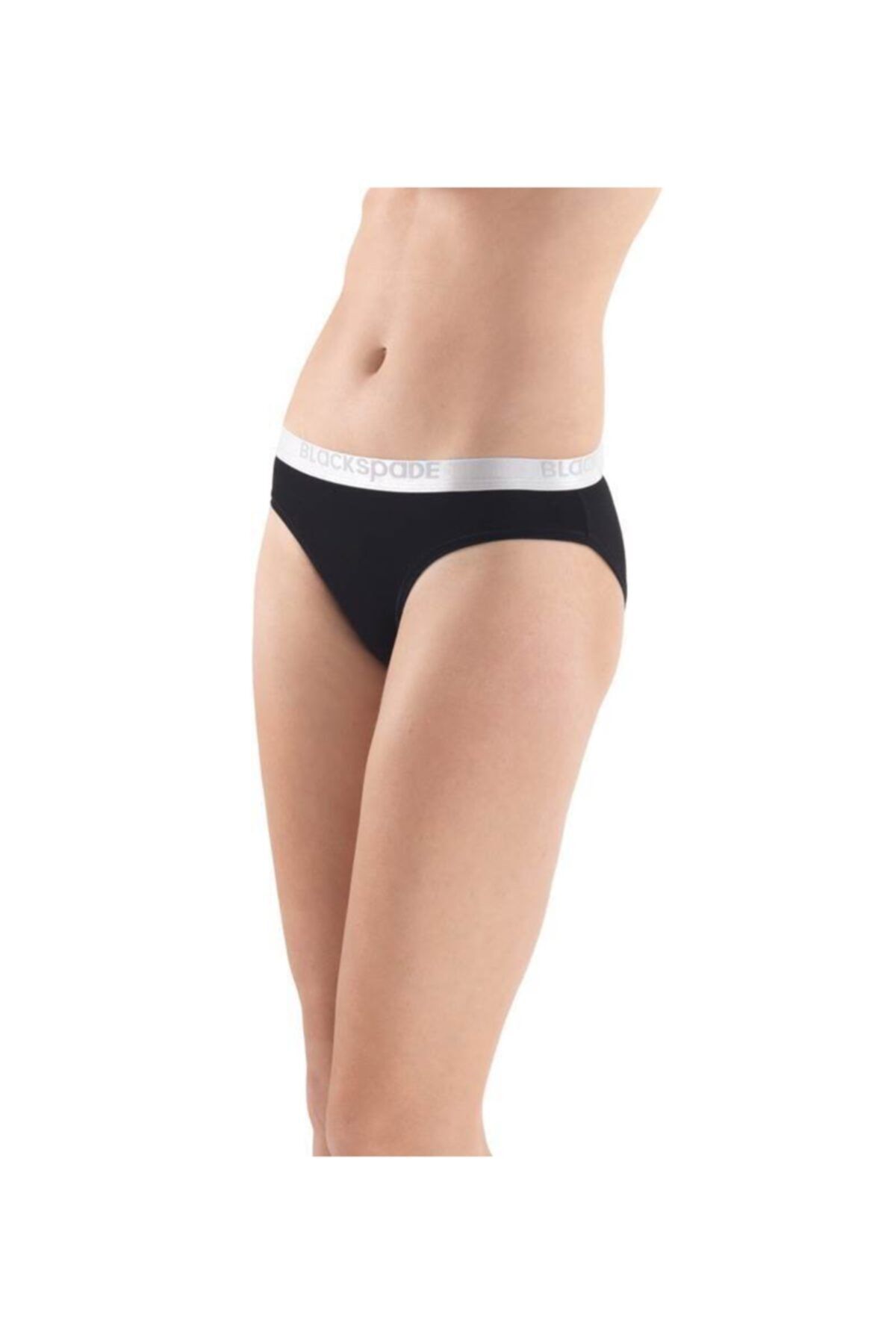 Blackspade Kadın Slip Külot Silver 1620 - Siyah