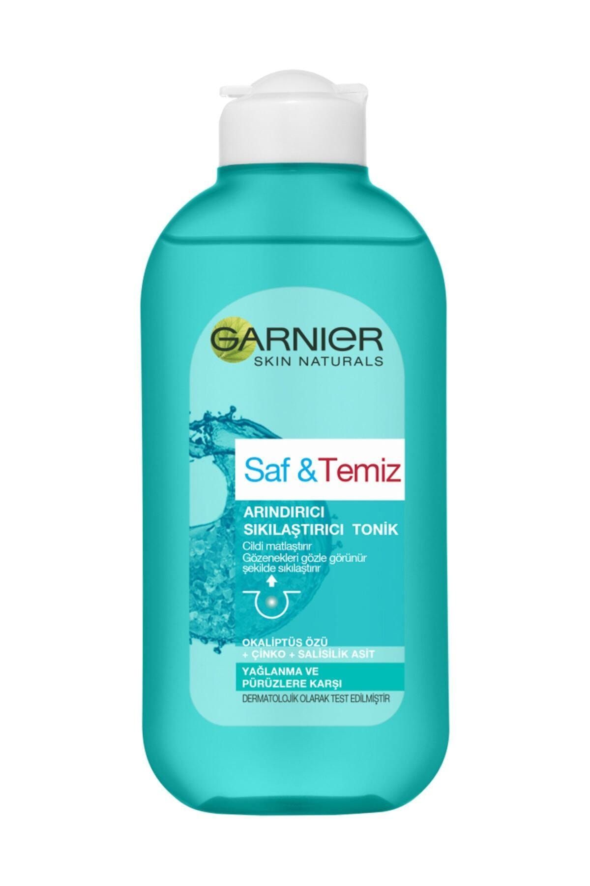 Garnier Yağlanma ve Pürüzlere Karşı Arındırıcı - Sıkılaştırıcı Tonik 200 ml