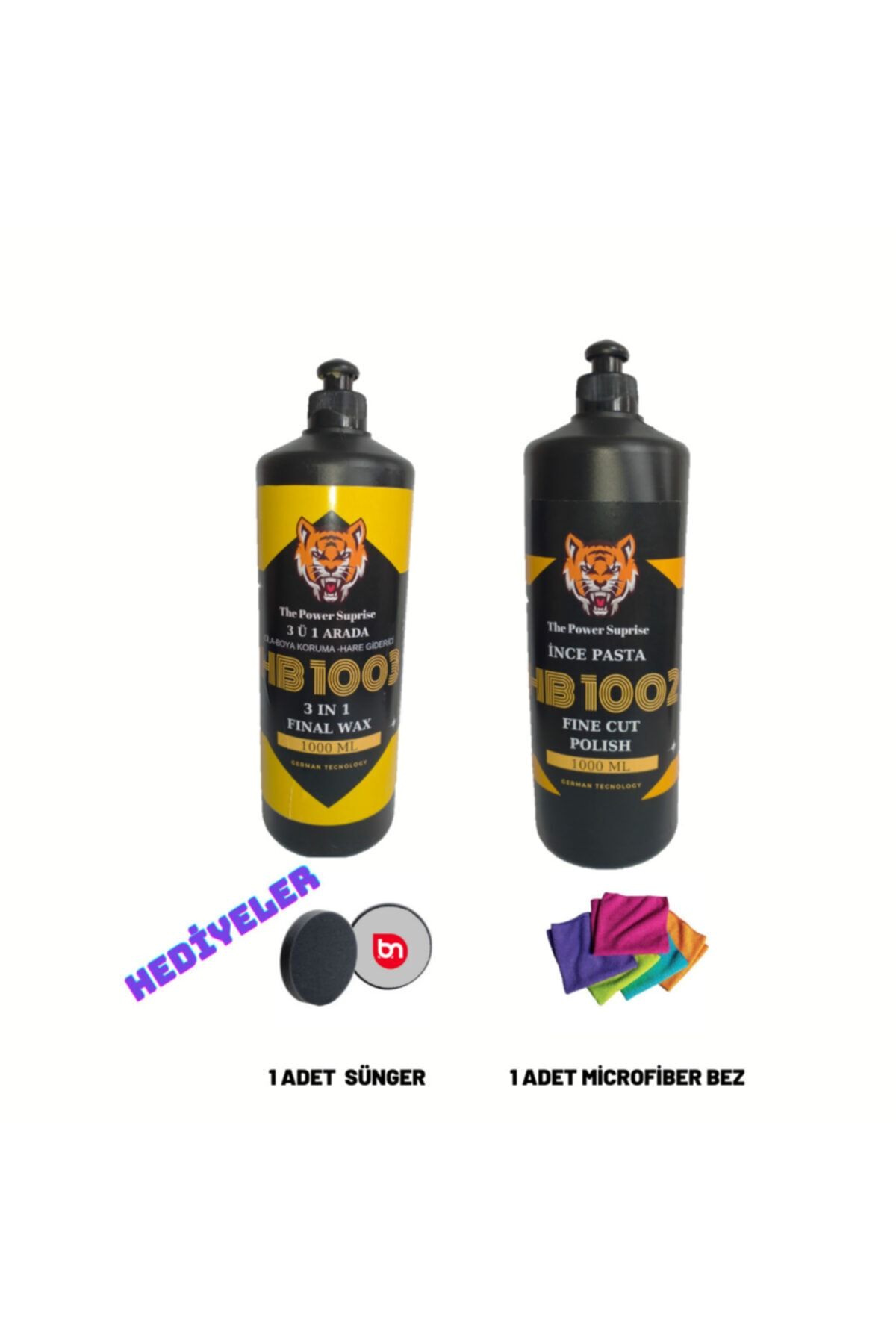 BAYMAT Hb Ikili Ince Pasta Fınal Wax Set-2x1000 ml