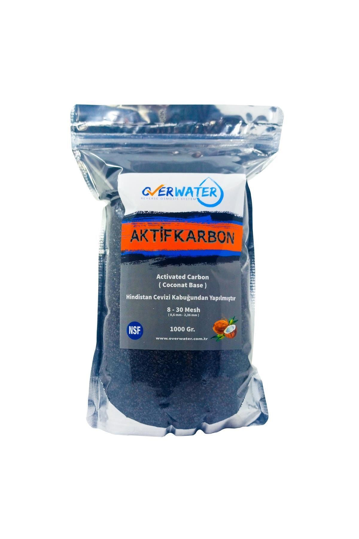 Aqualine Aktif Karbon Coconut Bazlı (1 Kg) 1000 Gr Hindistan Cevizi Kabuğu