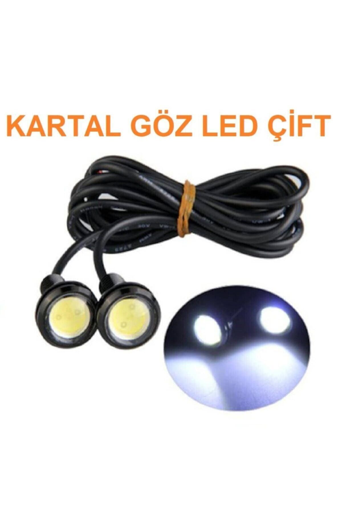 eroglu kartal goz led ayna alti led eagle eye civatali beyaz 18mm 2adet fiyati yorumlari trendyol