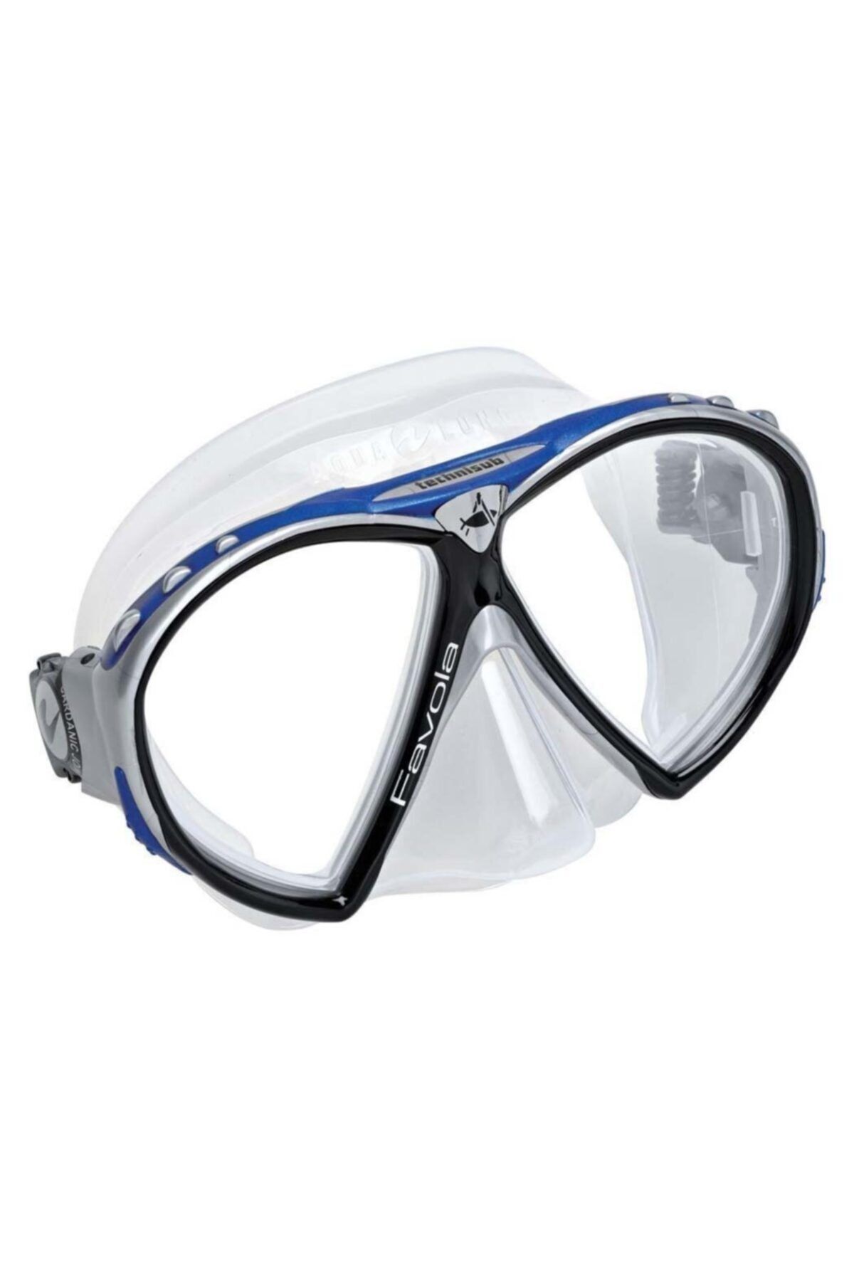 Technisub Aqua Lung Favola Şeffaf - Gri/mavi Dalış Maskesi