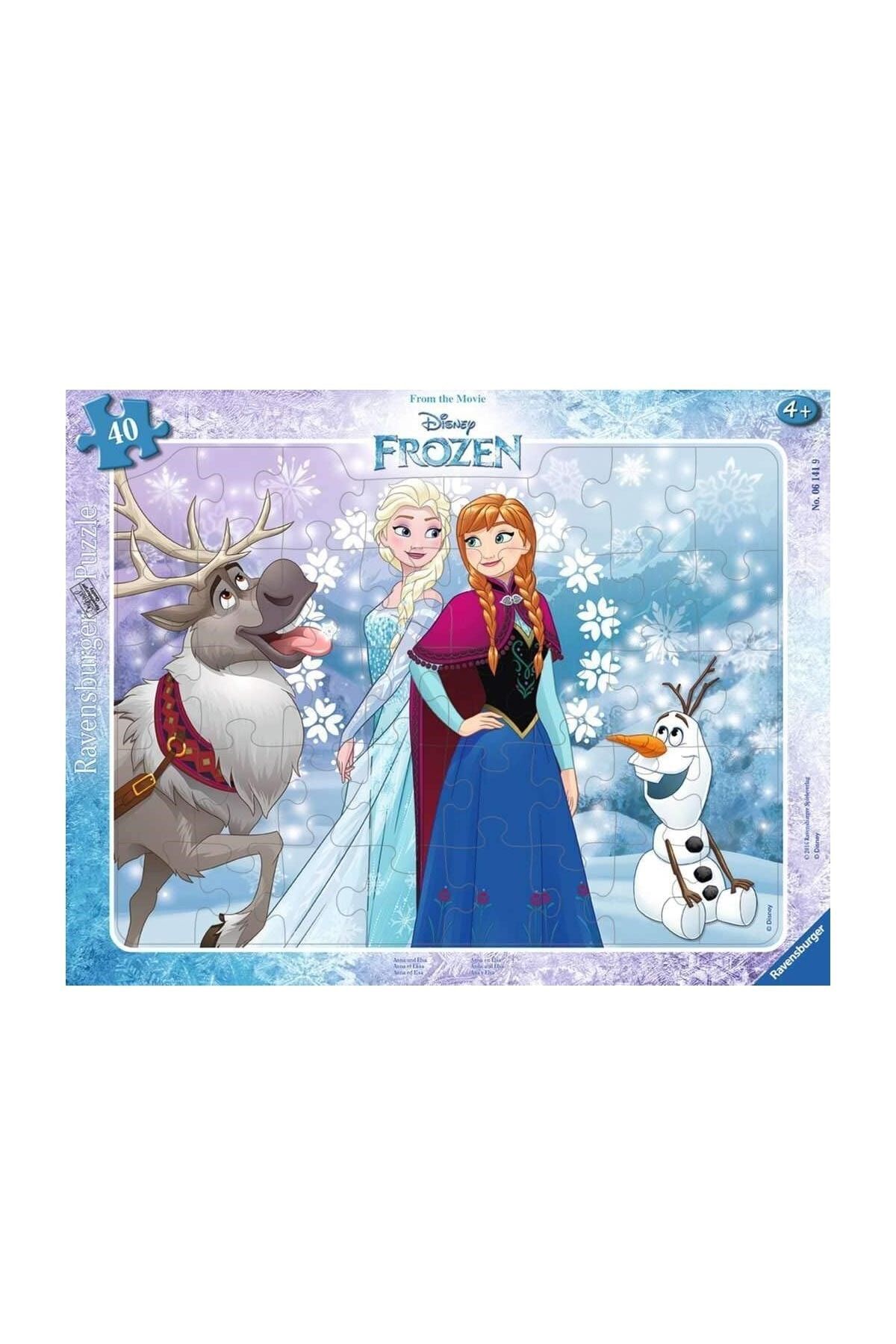 RAVENSBURGER 40Parçalı Büyük Çerçeveli WD Frozen2 Puzzle-61419