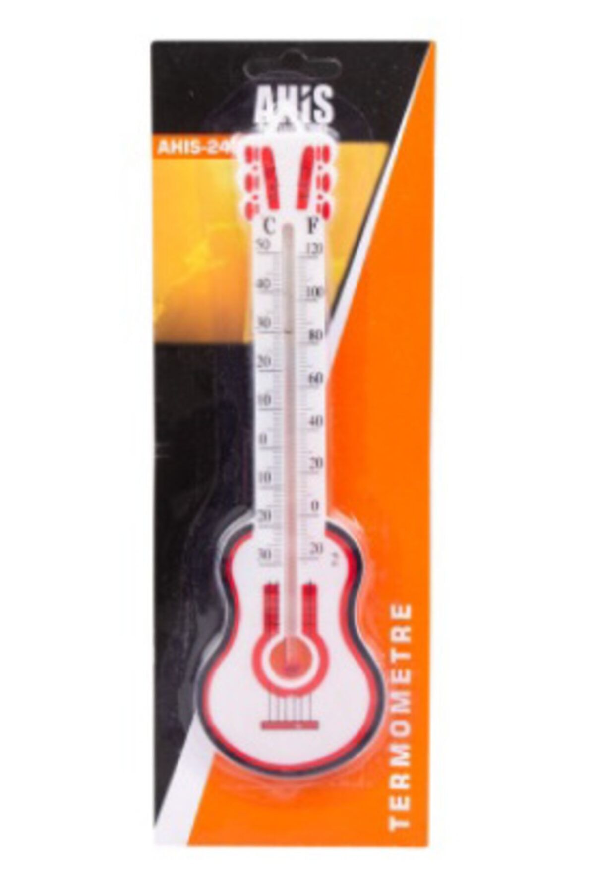 Ahis Derece Termometre Plastik Gitar Duvar Tipi Ahs-2482 4308
