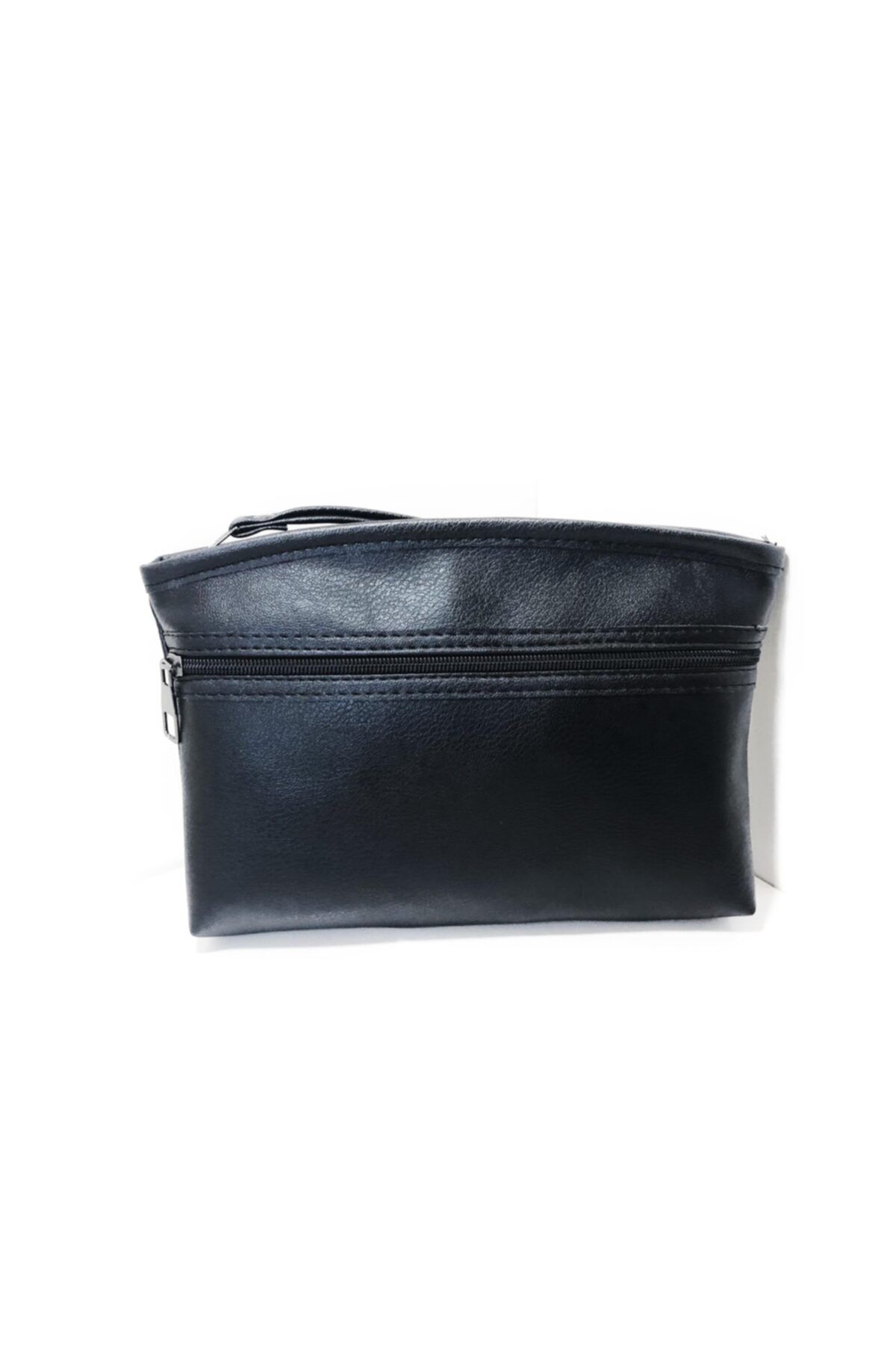 Boldy Bayan Makyaj Çantası Kozmetik Çantası Bakım Çantası Portföy Çanta Clutch Çanta Siyah