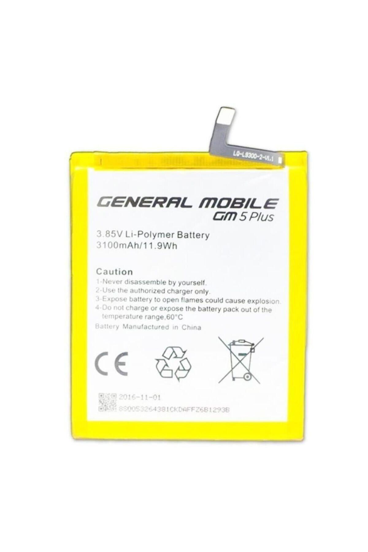 Yedekyedek General Mobile Gm5 Plus Batarya Pil A++ Lityum Iyon Pil