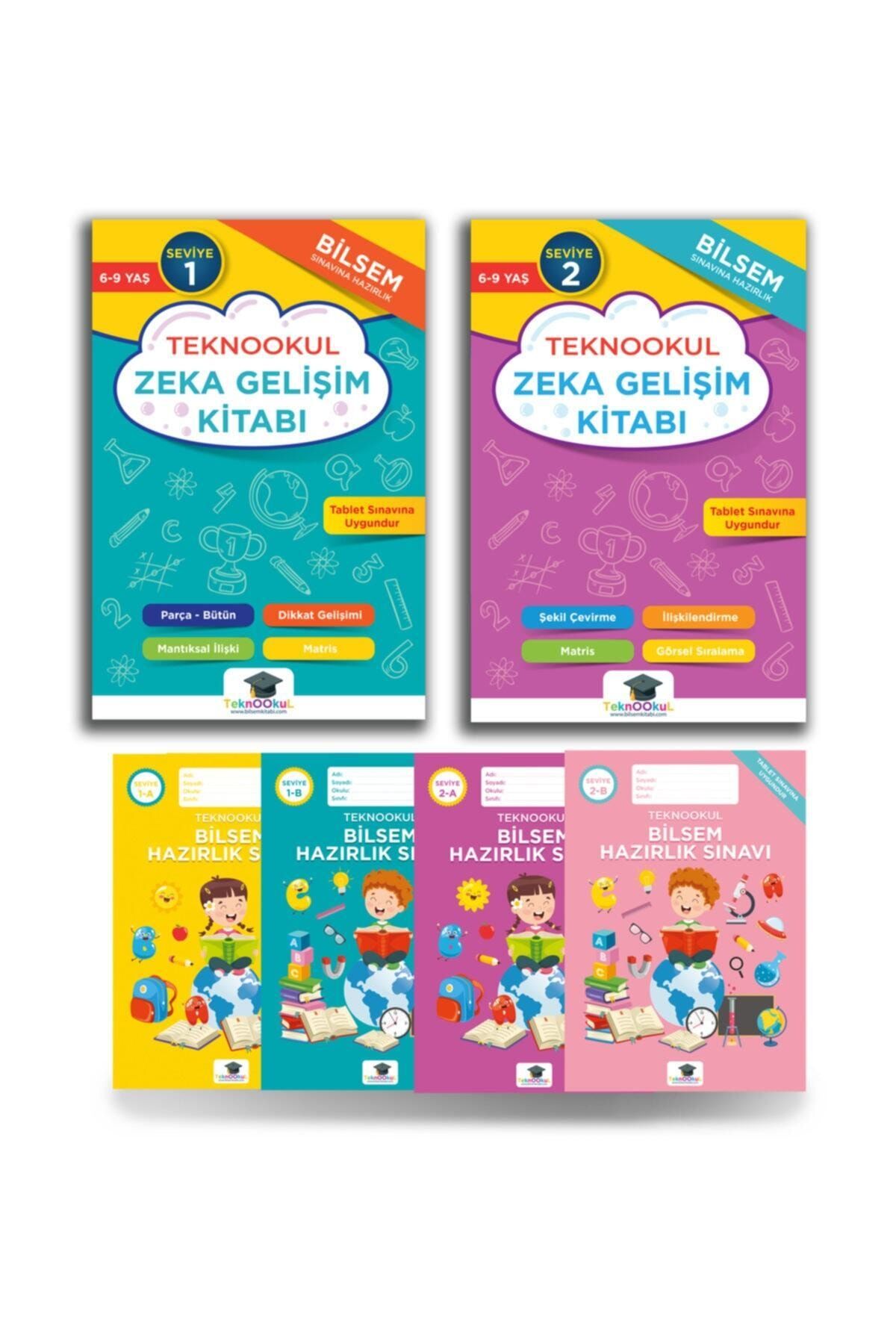 Teknookul Yayınları Bilsem Hazırlık Seti Seviye 1 Ve Seviye 2