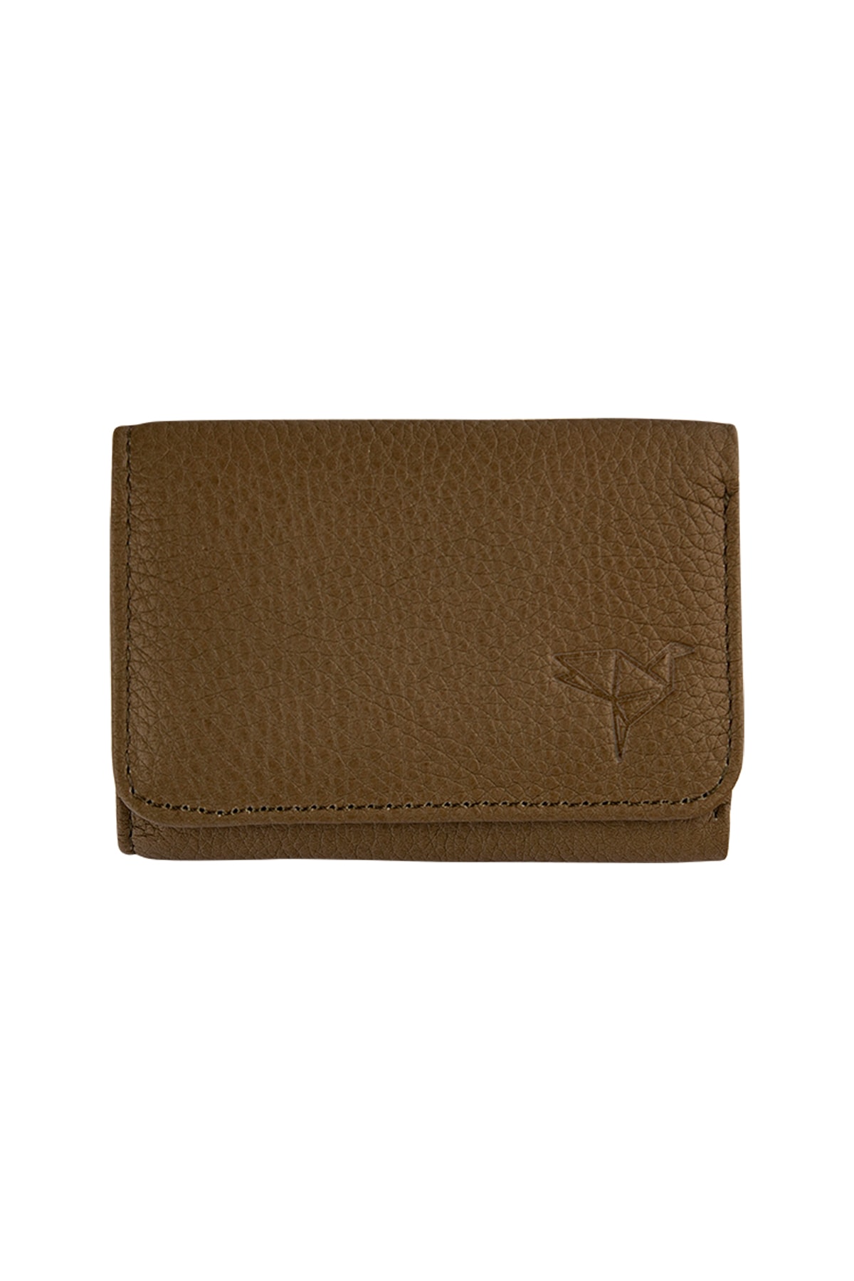 Garbalia Zeus Kadın Haki Yeşil Hakiki Deri Mini Bozuk Para Gözlü Cüzdan