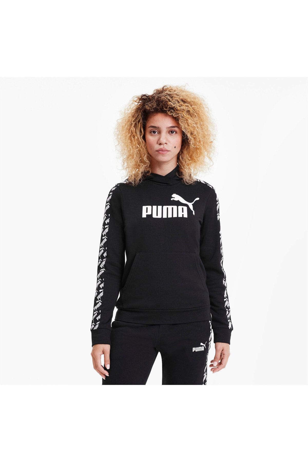 Puma Bluza Amplıfıed Hoody Tr Black