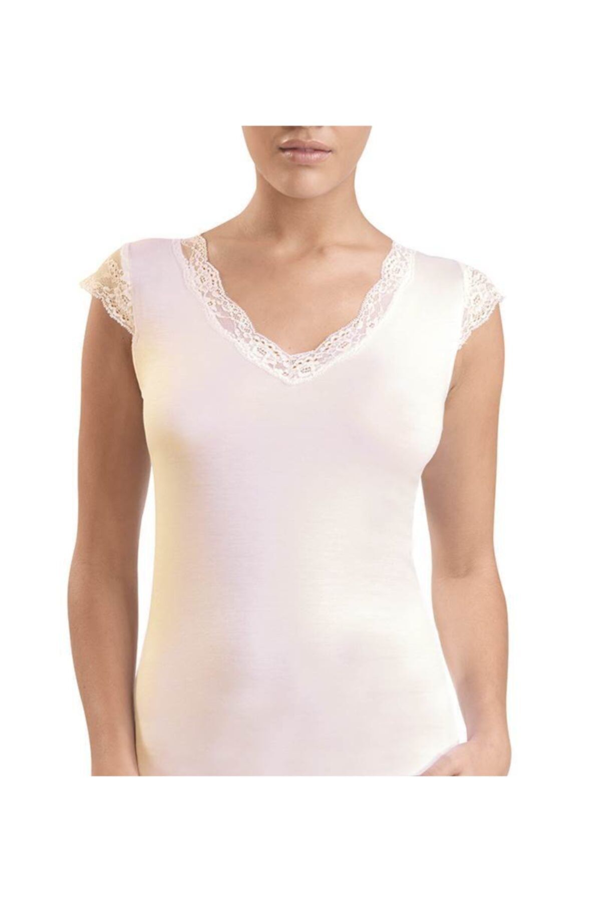 Blackspade Kadın  Krem Atlet 1348