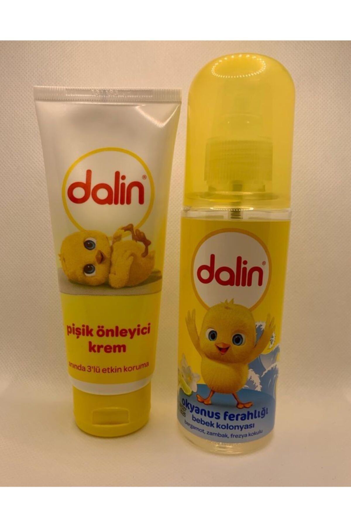 Dalin Bebek Kolonyası Okyanus Ferahlığı 150 ml + Pişik Önleyici Krem 100 ml