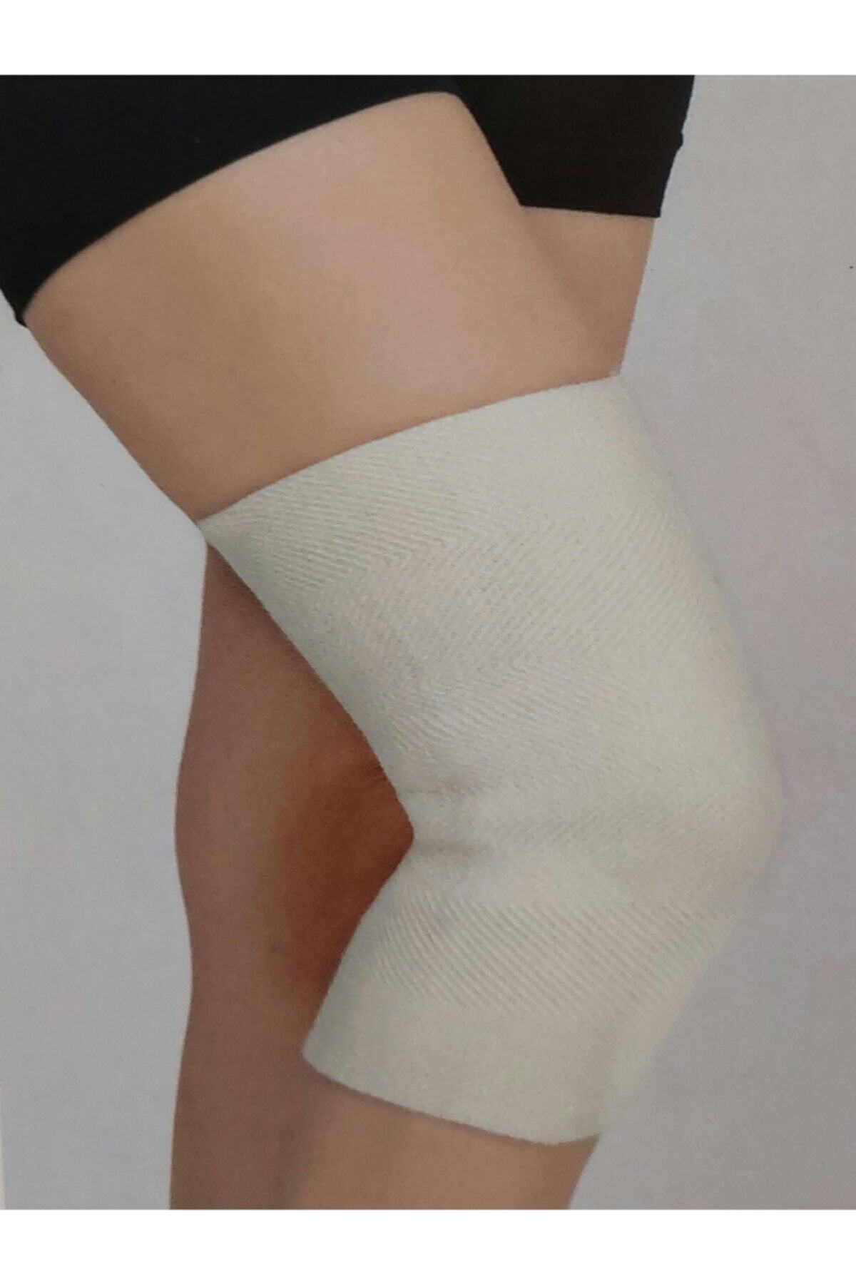 Orthosoft Krem Balık Sırtı Yün Dizlik