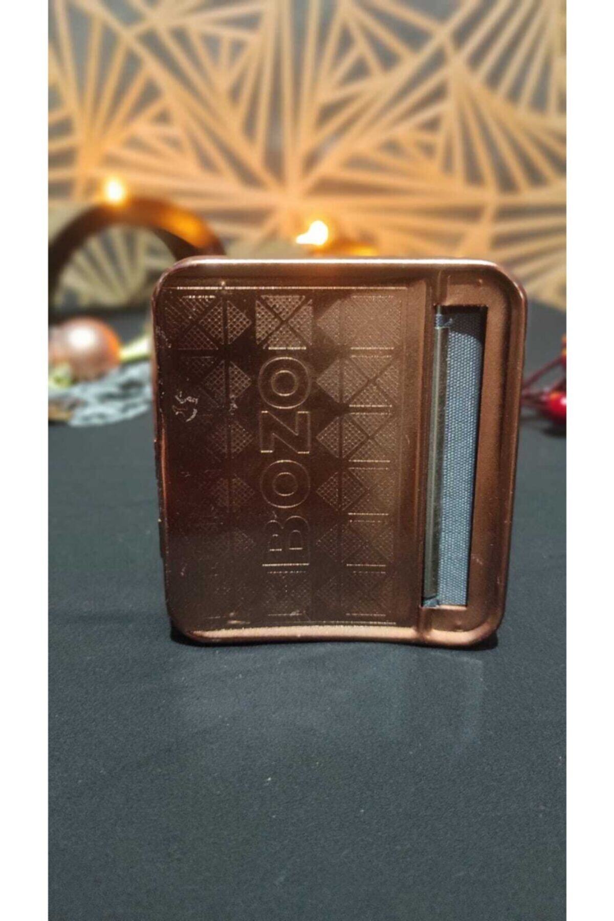 Kadıköy Hediyelik Kendinden Sarmalı Füme Metal Tütün Tabakası