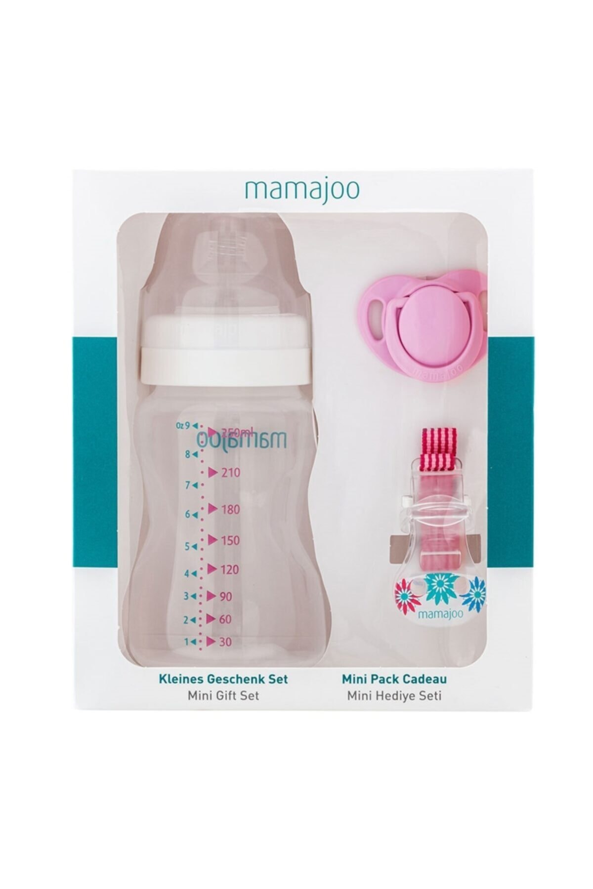 Mamajoo Mini Hediye Seti 250ml / Pembe