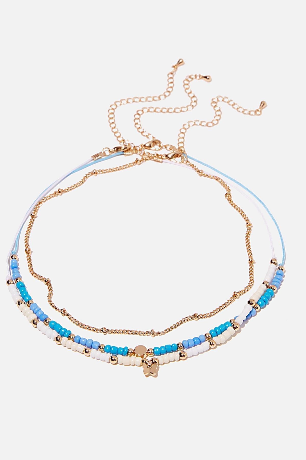 New Obsessions Boncuk Choker Kolye Seti