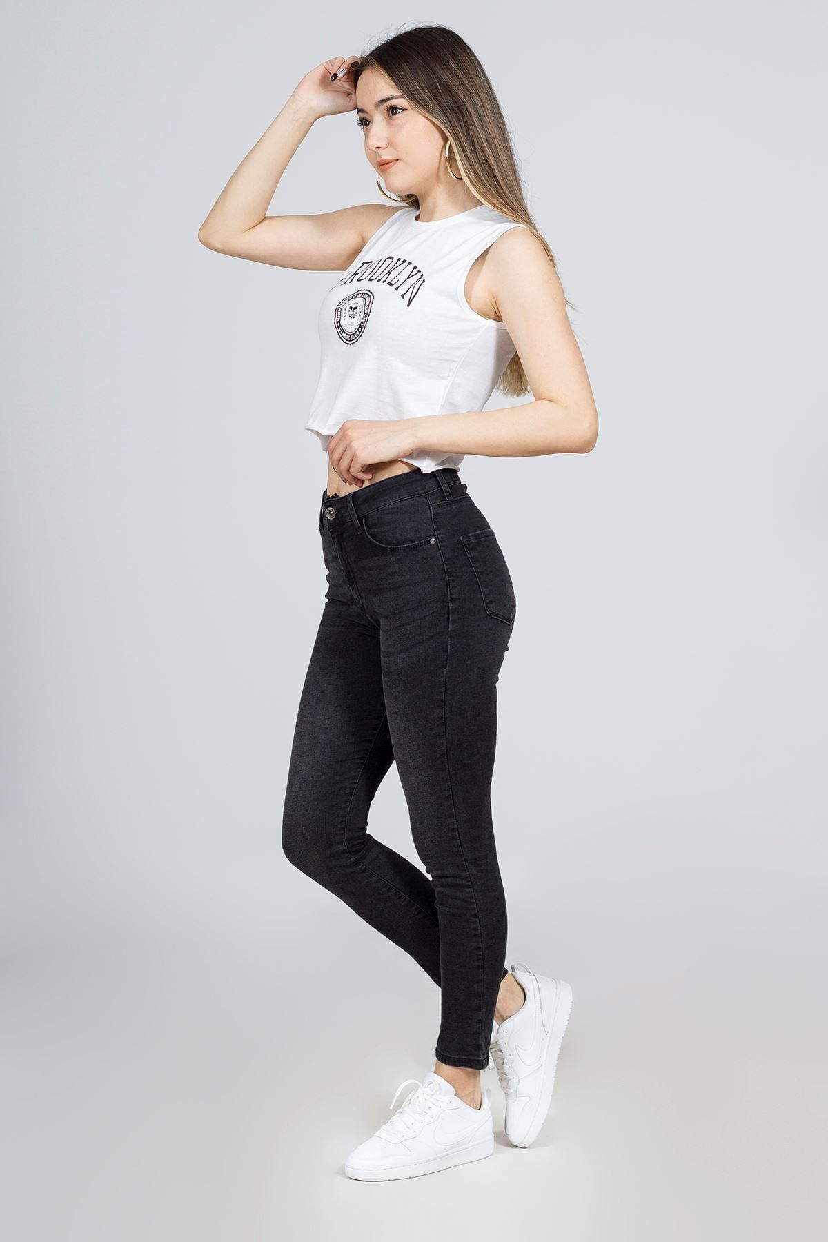Fashion Friends 21y0565b1 Kadın Jean Pantolon