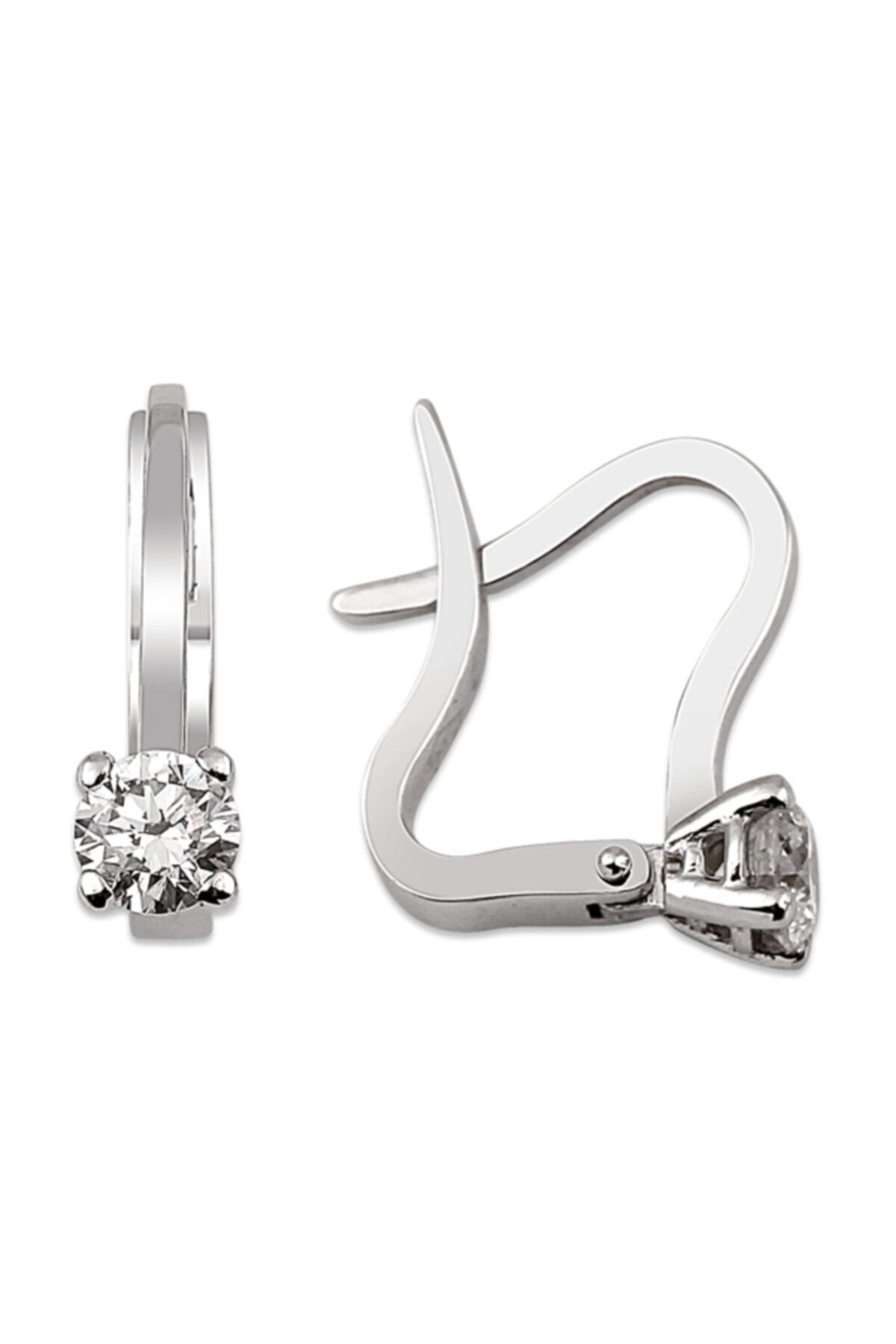 Barok Diamond Pırlanta Ayşın Küpe 0.65ct 18 Ayar