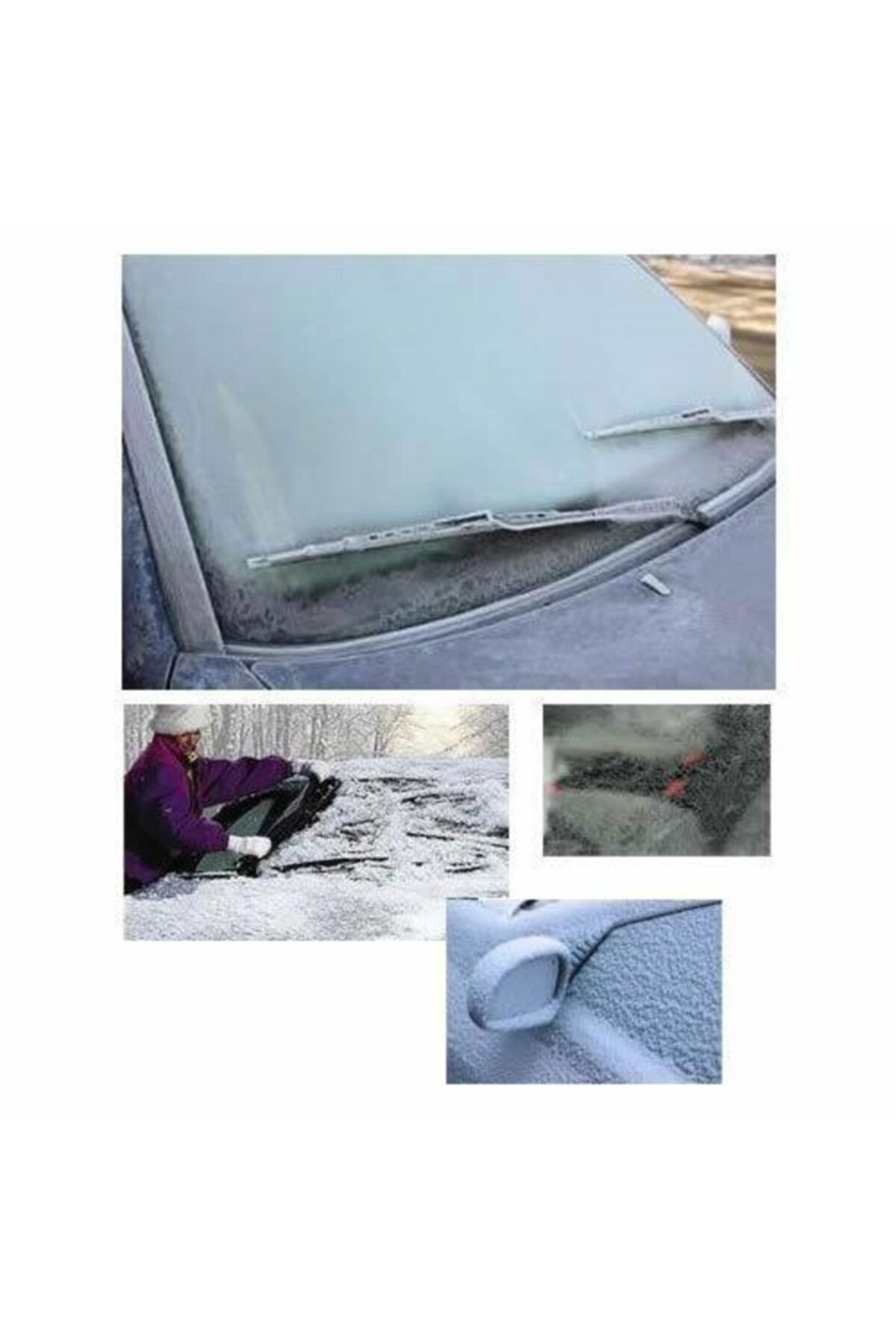 GeçerStore Oto Araç Camı Için Buz Çözücü Araba Buz Sökücü Sprey