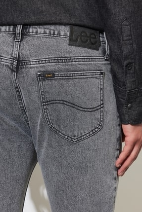 Rider Slim Fit Dar Kesim Normal Bel Esnek Jean Kot Pantolon Image 3