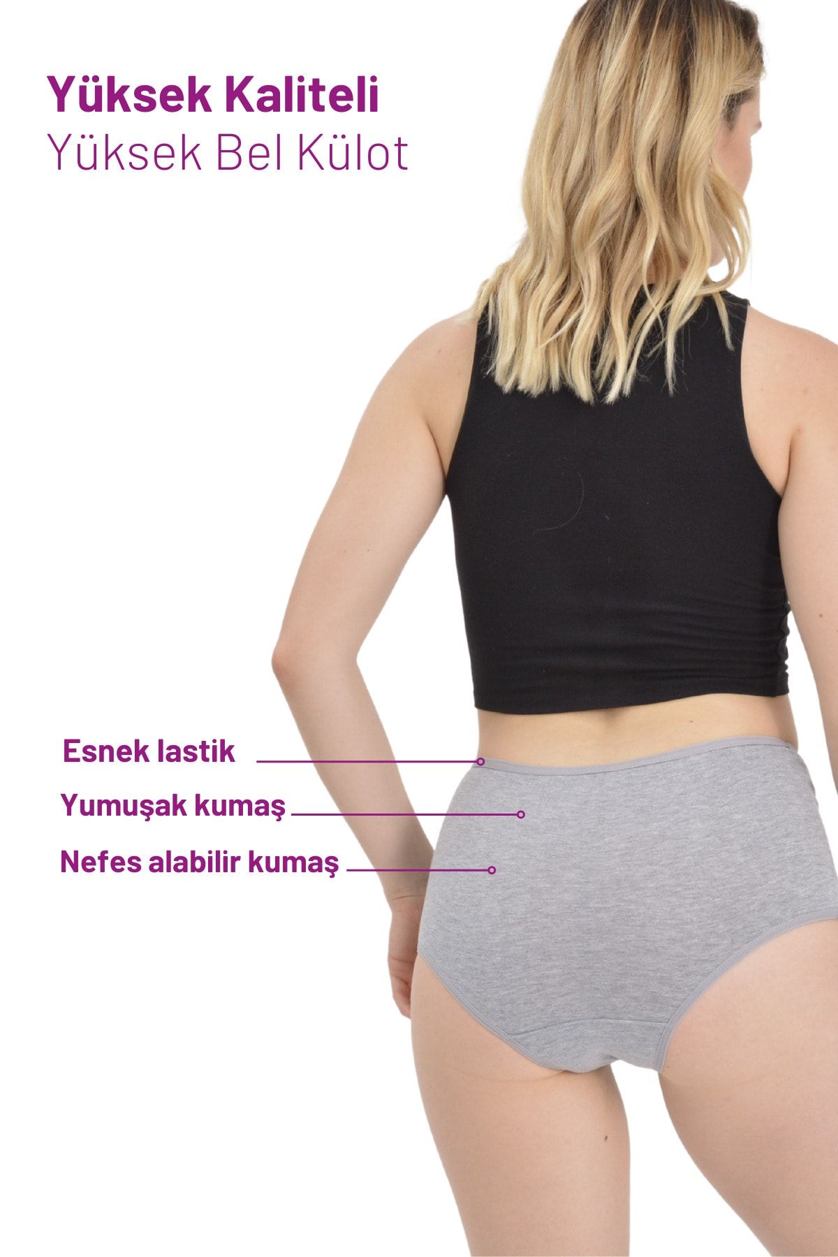 LadyMelex Women's Panties Multi Colored High Waist Normal Size