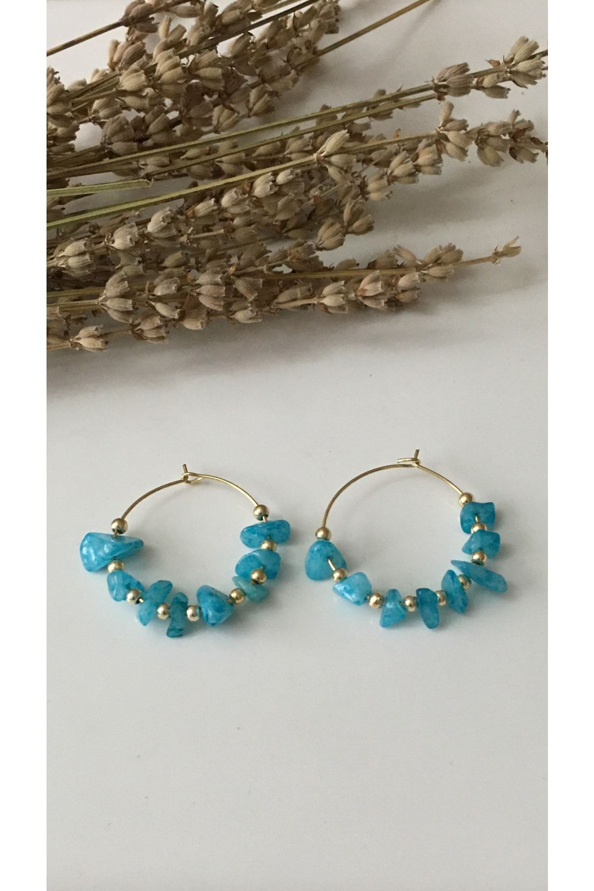 Turquoise blue earrings new arrivals