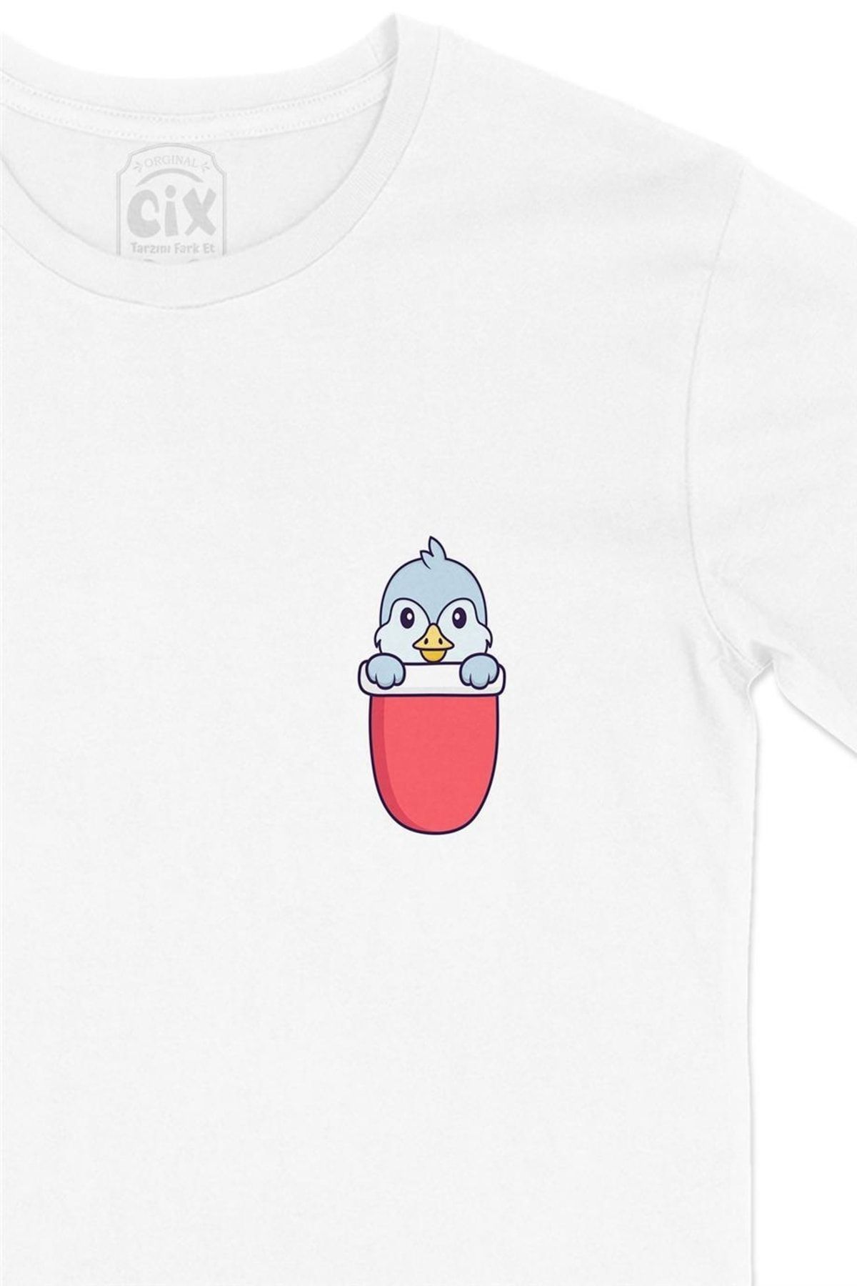 Penguin white shop t shirt