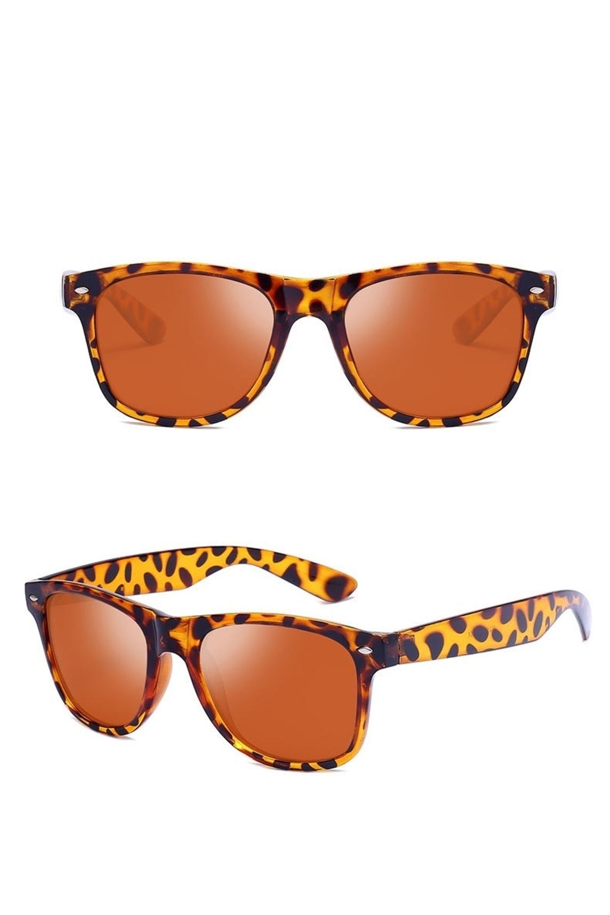 Mens leopard shop print sunglasses